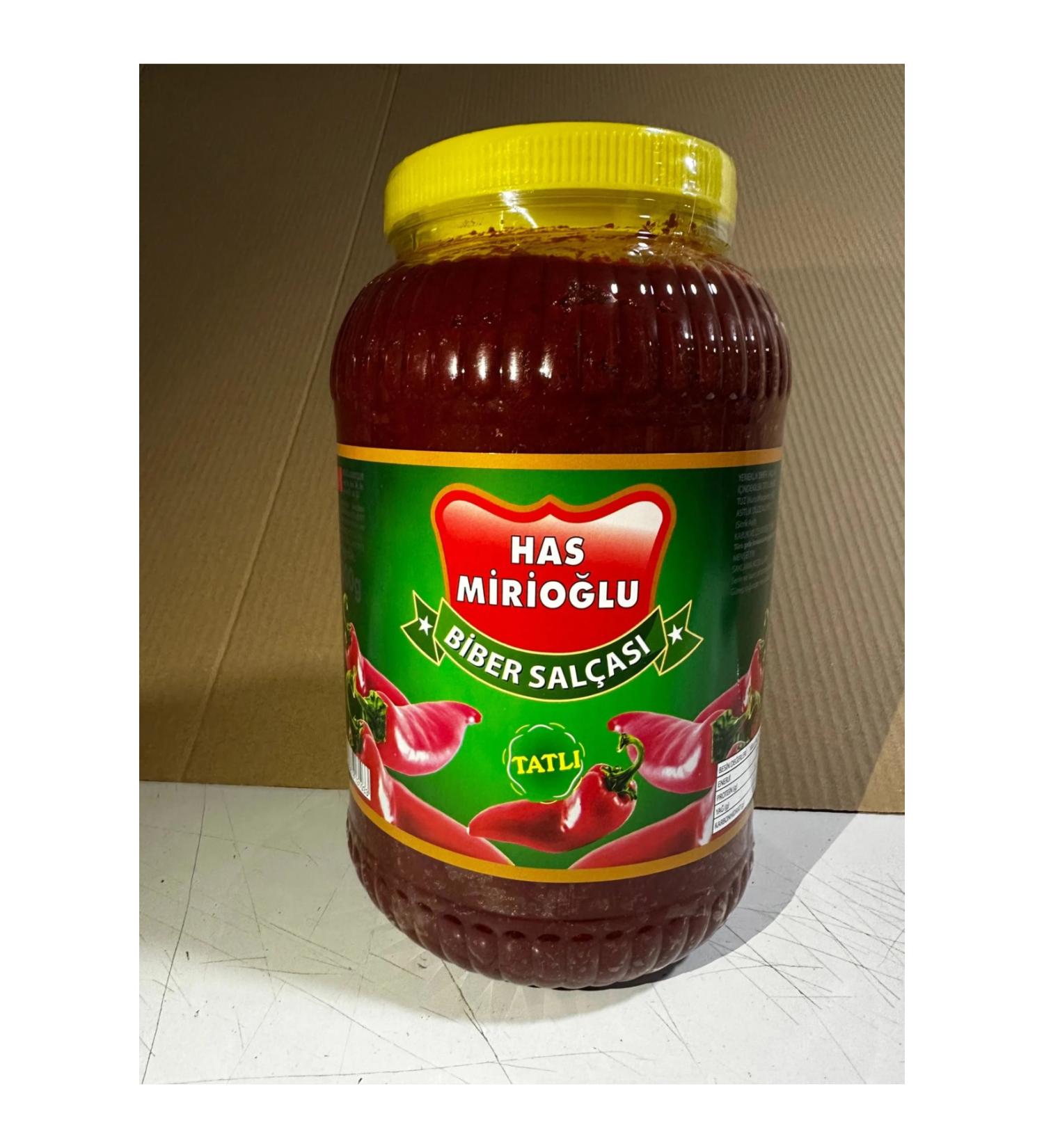 Has Mirio lu HAS MIRIOGLU PEPPER PASTE 4200GR