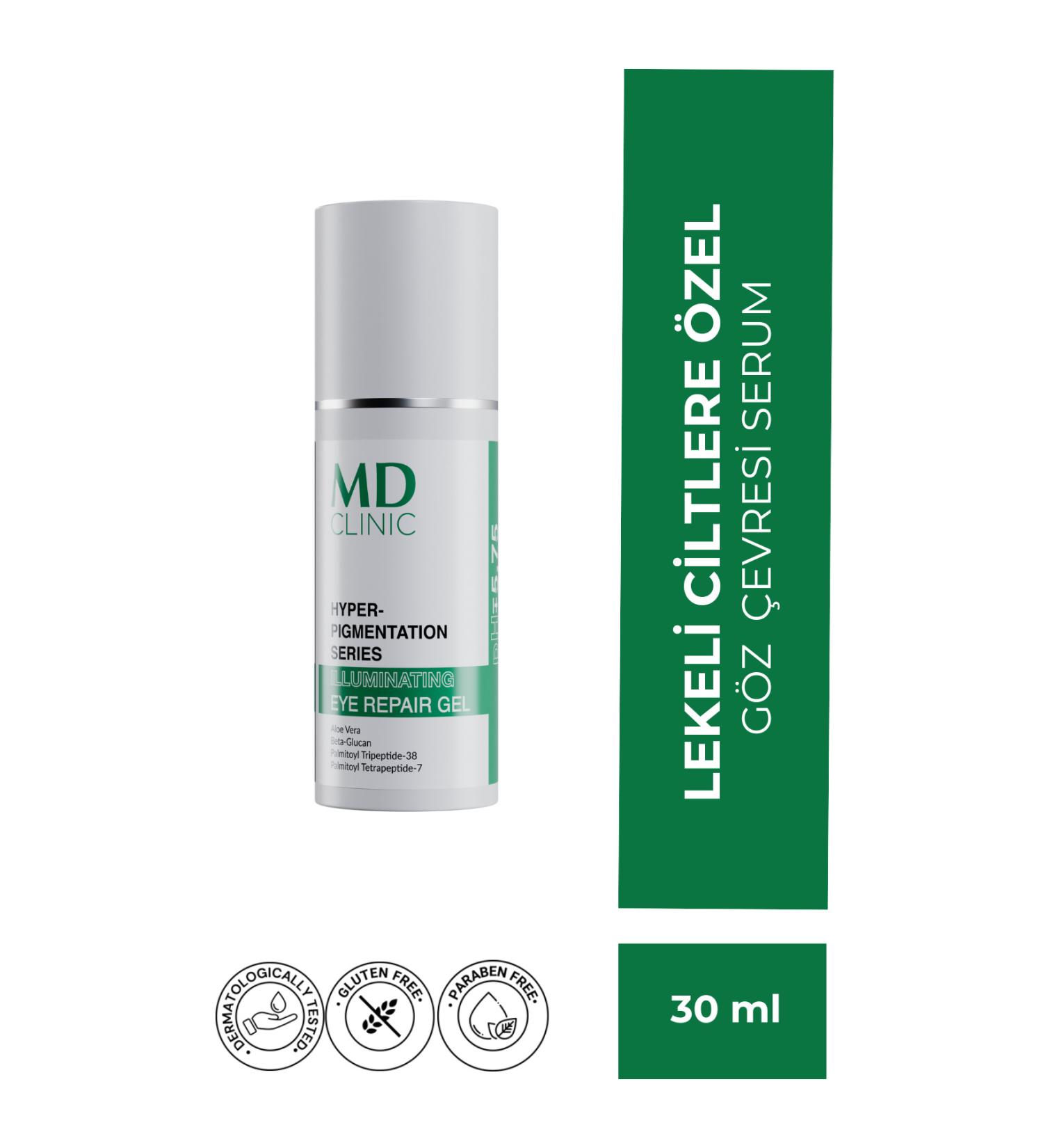 Md Clinic Brightening and Anti-Aging Effective Eye Contour Serum for All Skin Types - Buy Online on GoSupps.com