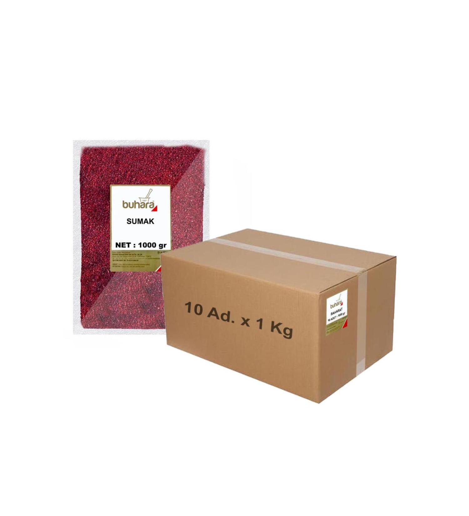 Buhara WHOLESALE SUMAC 1 KG x 10 Pieces - 10 KG