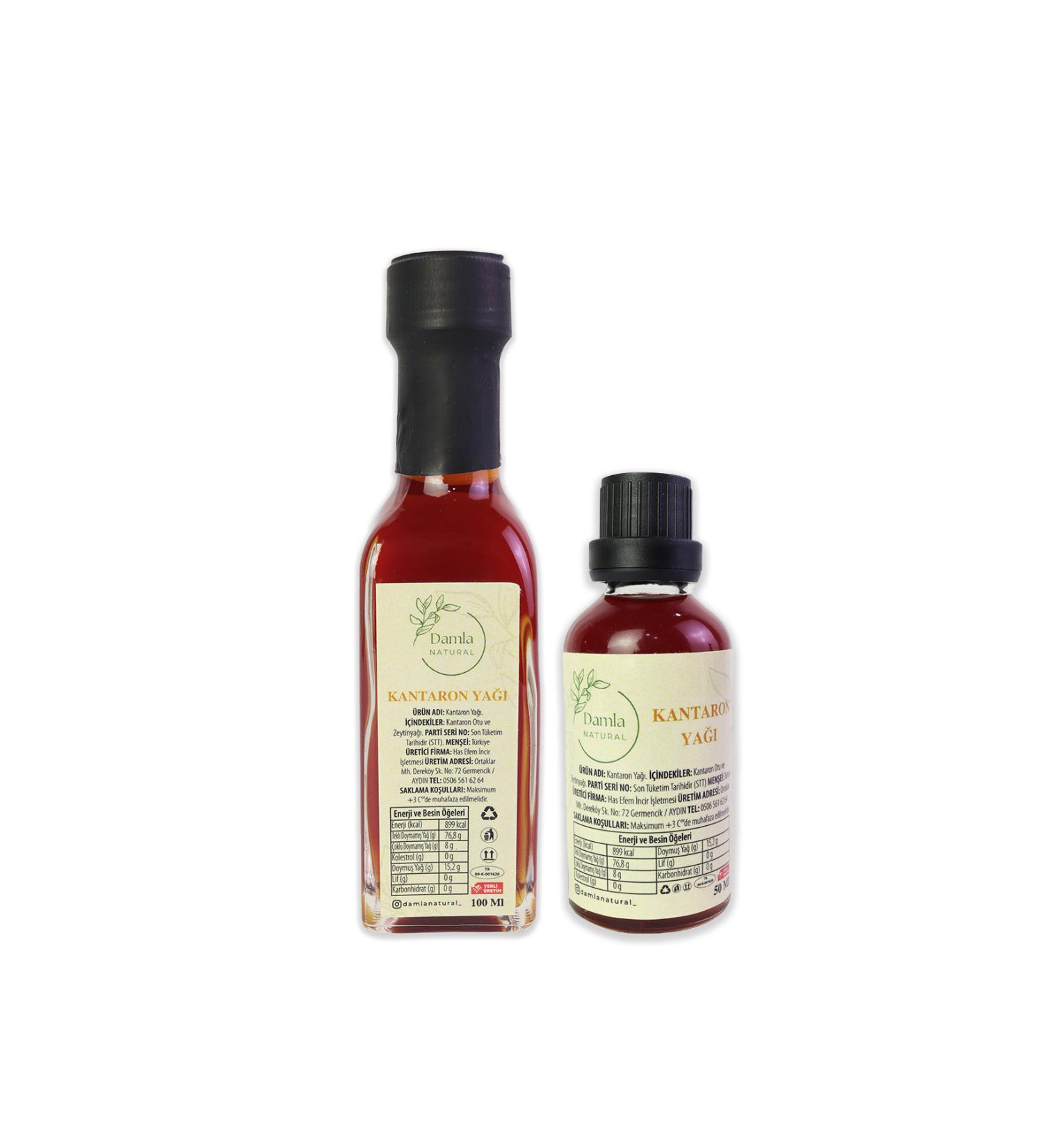 Natural St. John's Wort Oil 50 ml-100 ml Set