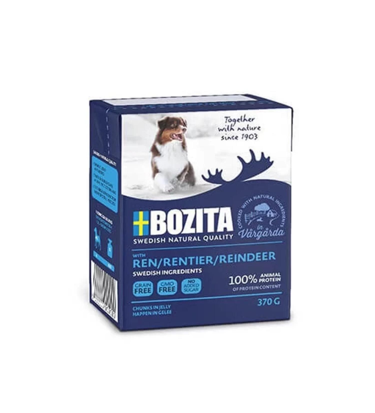 Bozita Naturals Deer Adult Dog Canned Food 370 gr