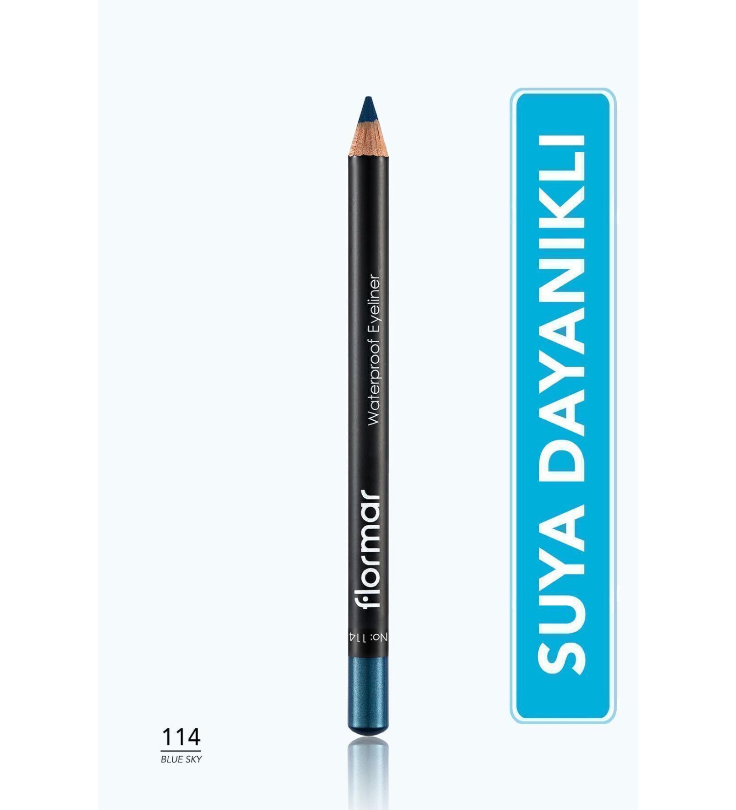 Flormar Waterproof Eyeliner - Blue Waterproof - Buy Online on GoSupps.com