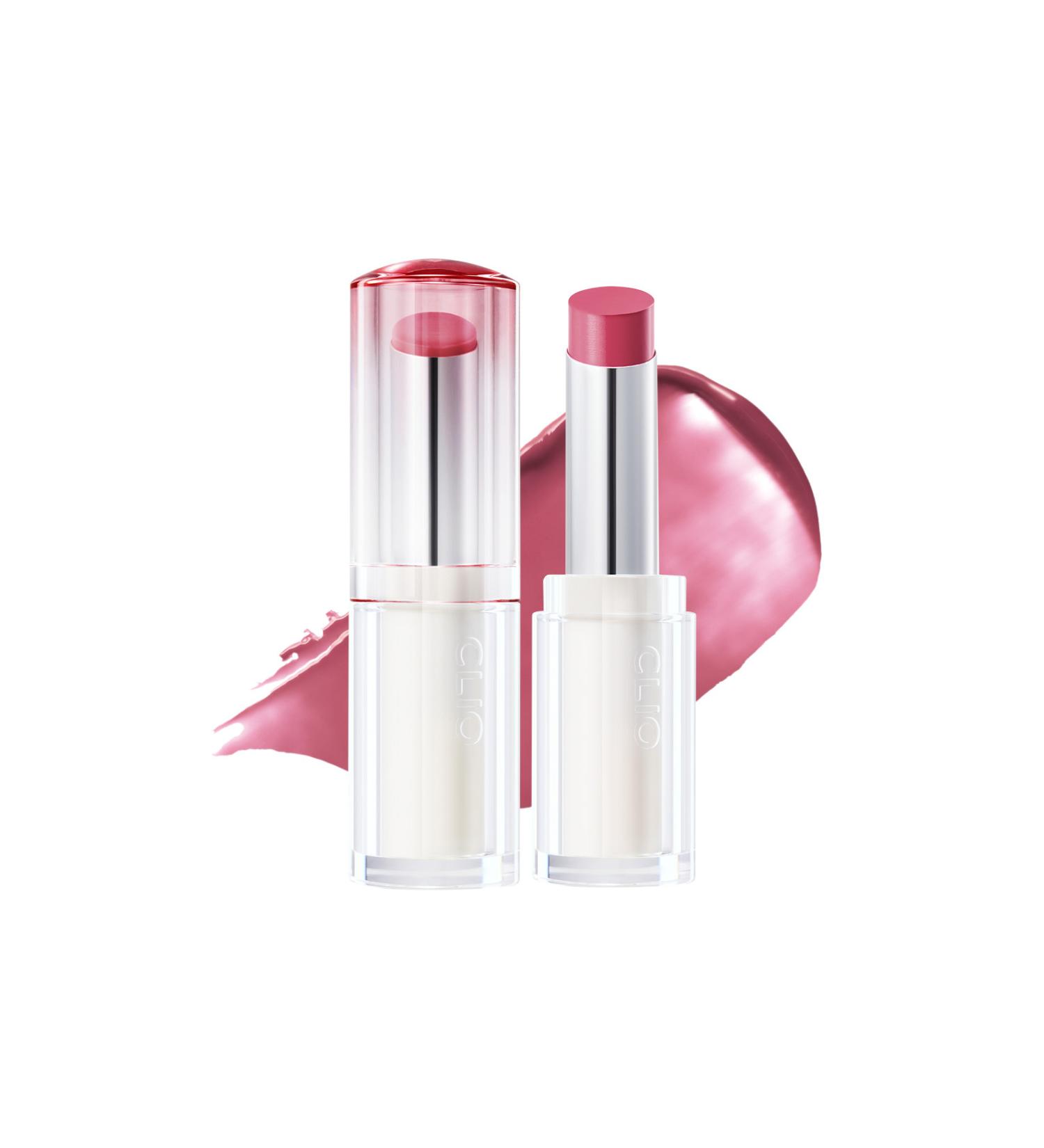 CLIO Intensely Pigmented and Shiny Lip Balm Clio Crystal Glam Balm (05 Honey Raspberry) - Buy Online on GoSupps.com