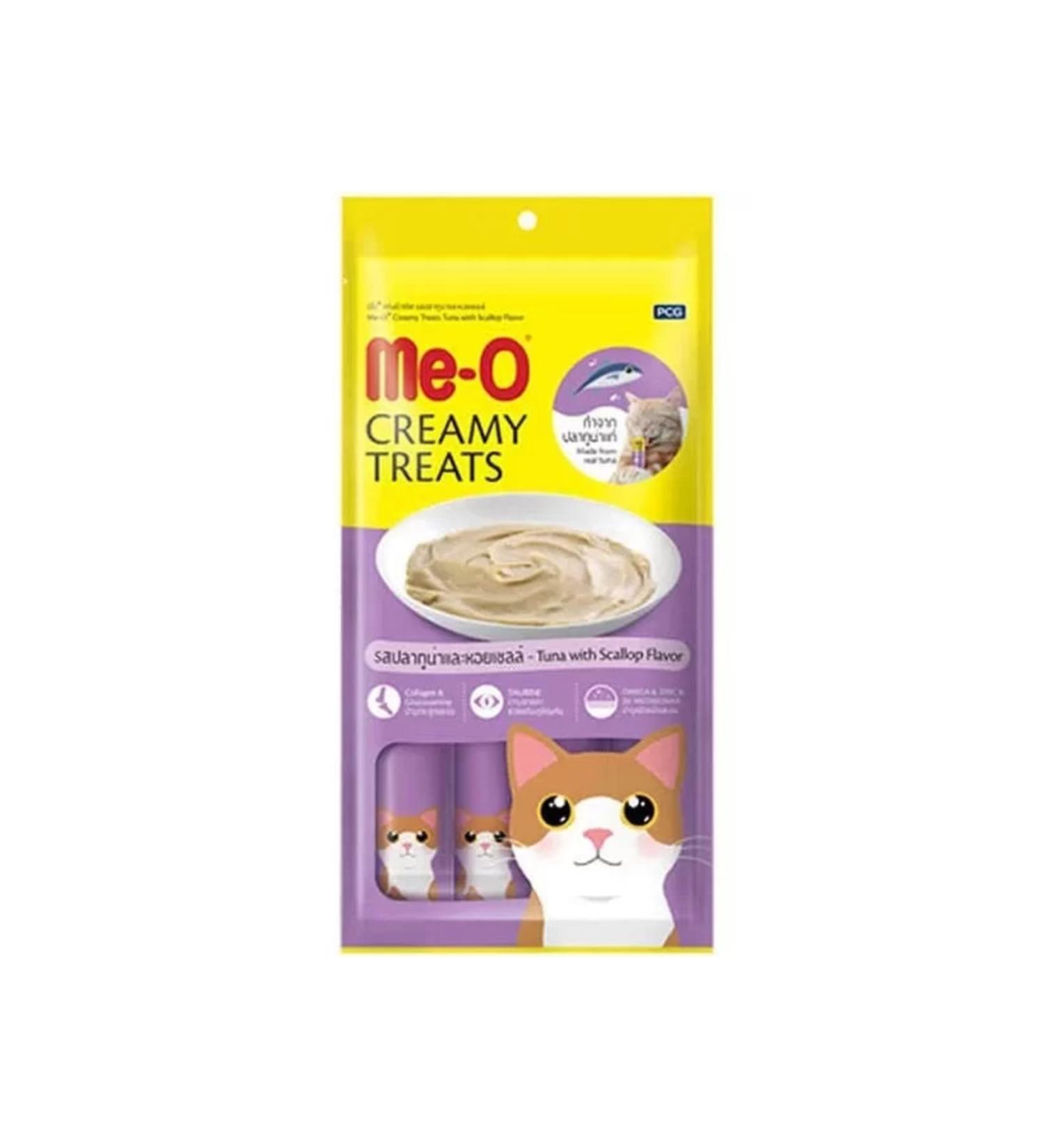 Your Meo Creamy Tuna and Scallop Cat Liquid Reward Food 4x15 Gr