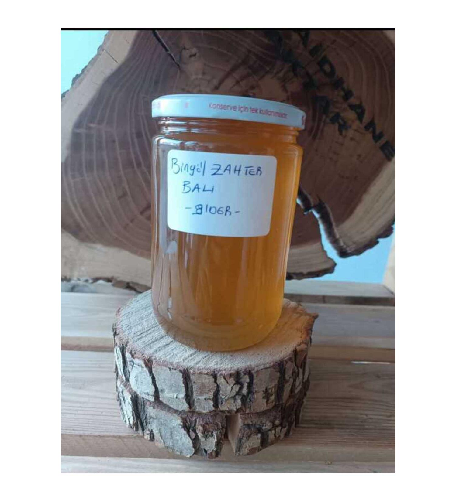 Bright Additive-Free Bing l Zahter Flower Honey (910 gr.)