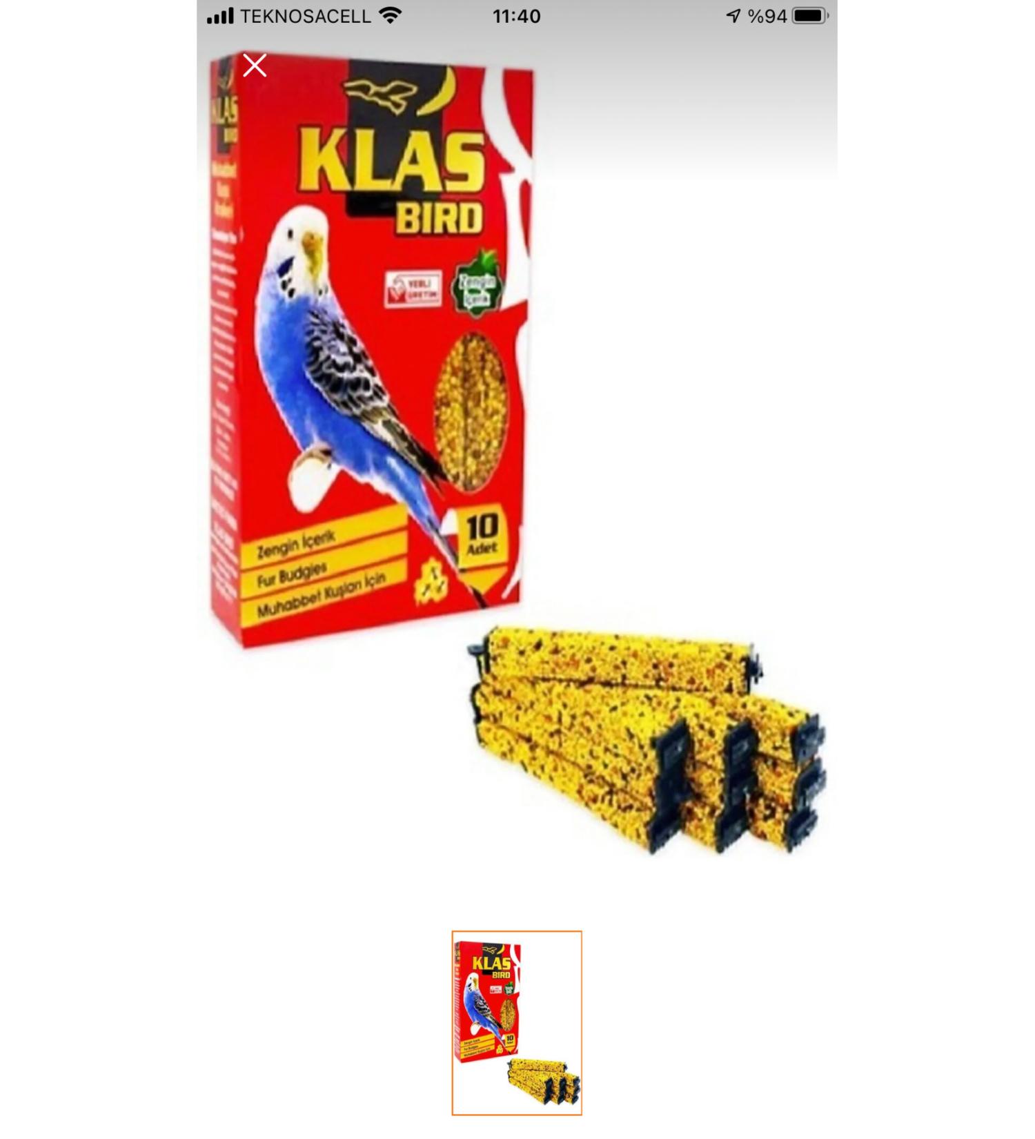 ARSPOLO Budgie Honey Bird Crackers