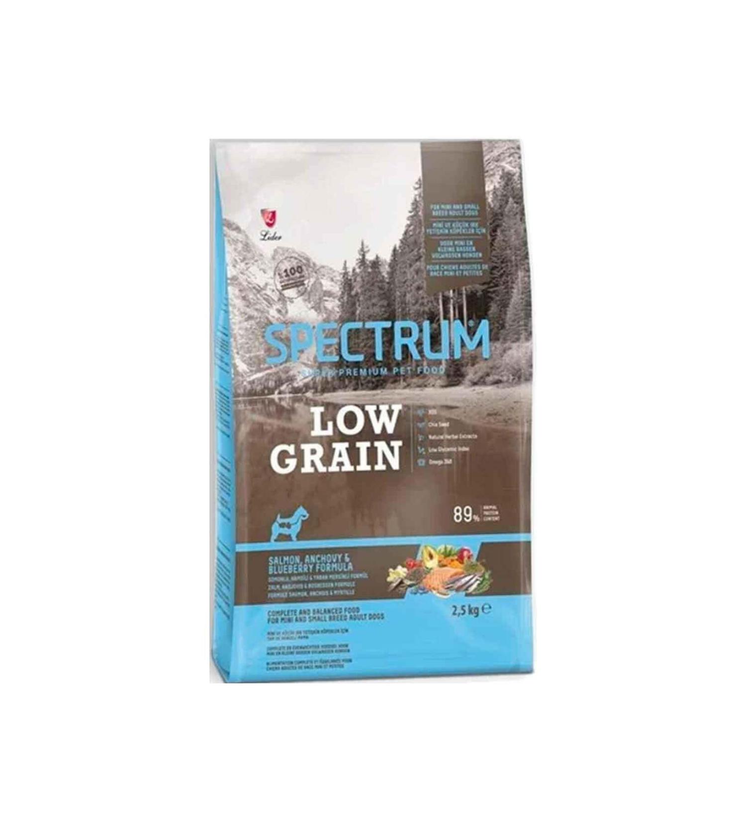 Spectrum Salmon Anchovy Blueberry Dog Food 2.5 Kg