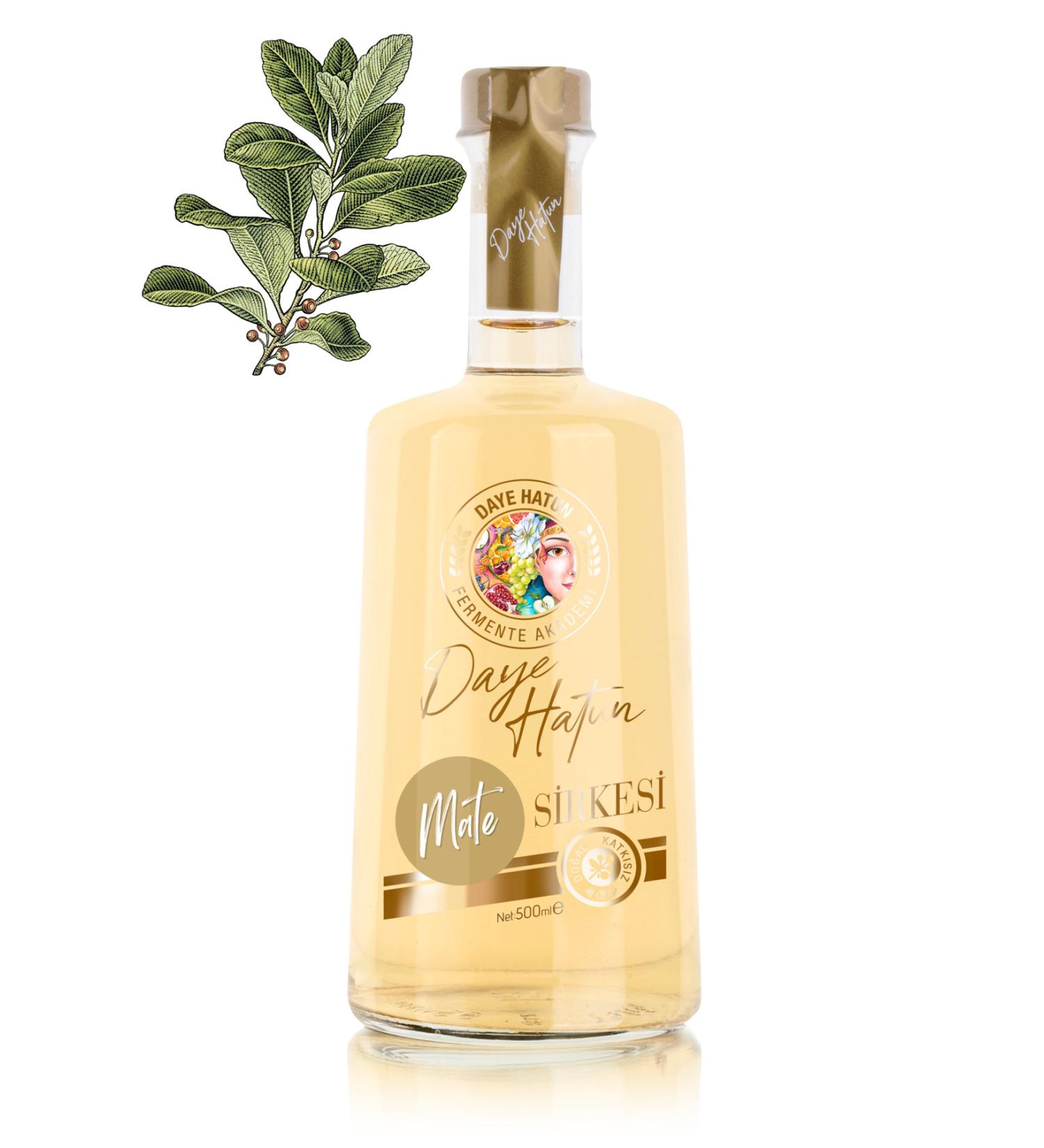 DAYE HATUN Mate Vinegar (Naturally Fermented Live Vinegar / 500 Ml)