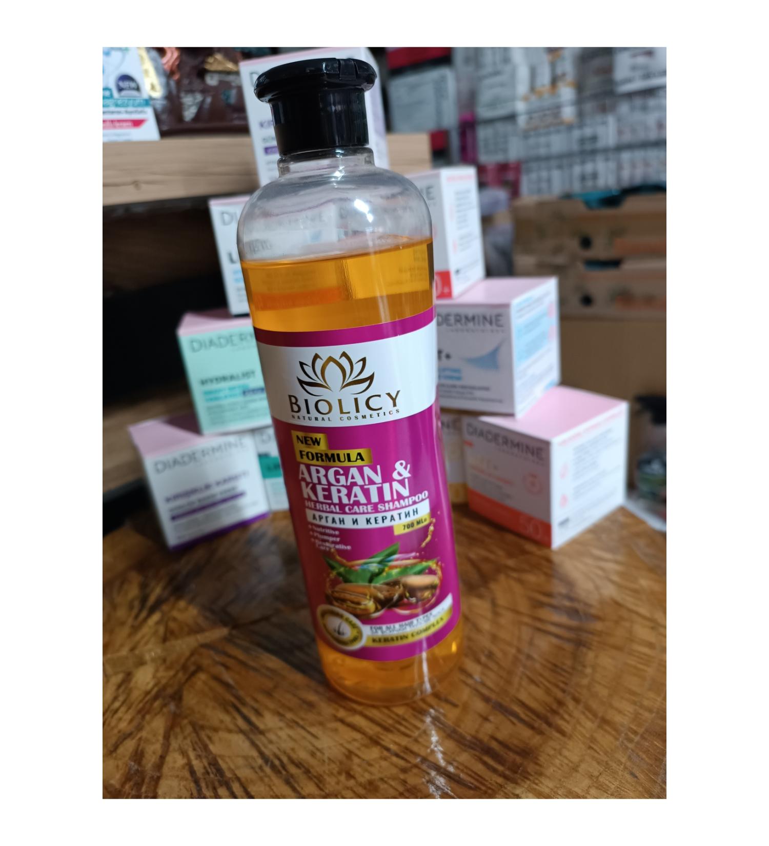 fshshop Argan essence herbal shampoo