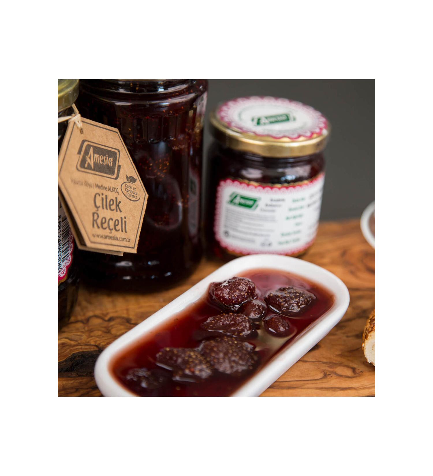 Amesia Strawberry Jam 650 G. - Buy Online on GoSupps.com