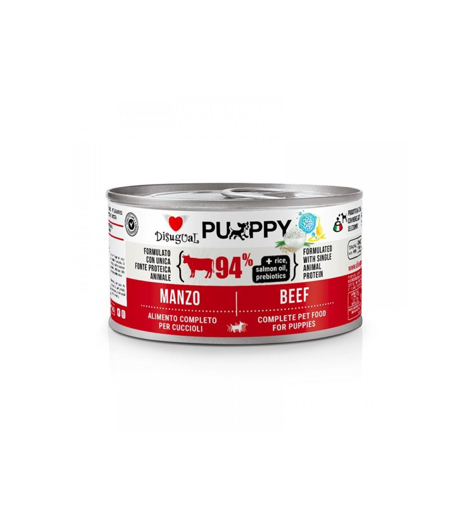 Disugual Dog Wet Food Puppy Canned Food Buffet Meat 150 gr