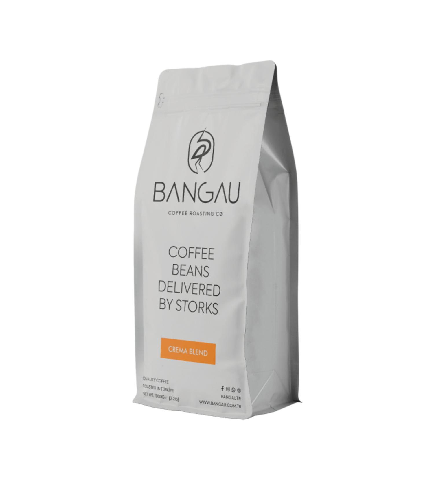 BANGAU Espresso Coffee Crema Blend - Coffee Beans 1000gr (1KG)