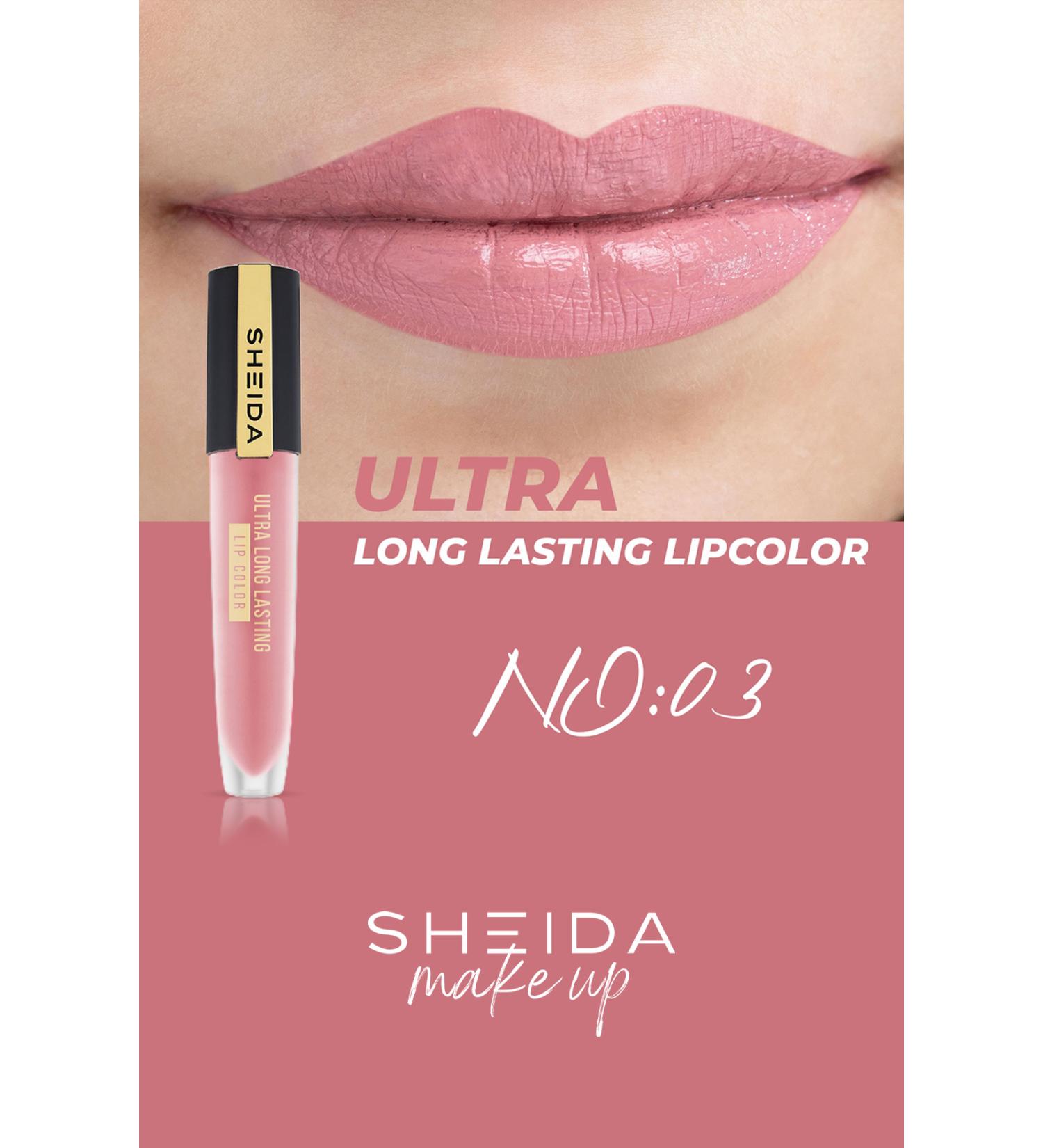 Sheida Ultra Long Lasting Lipcolor Liquid Lipstick - Buy Online on GoSupps.com