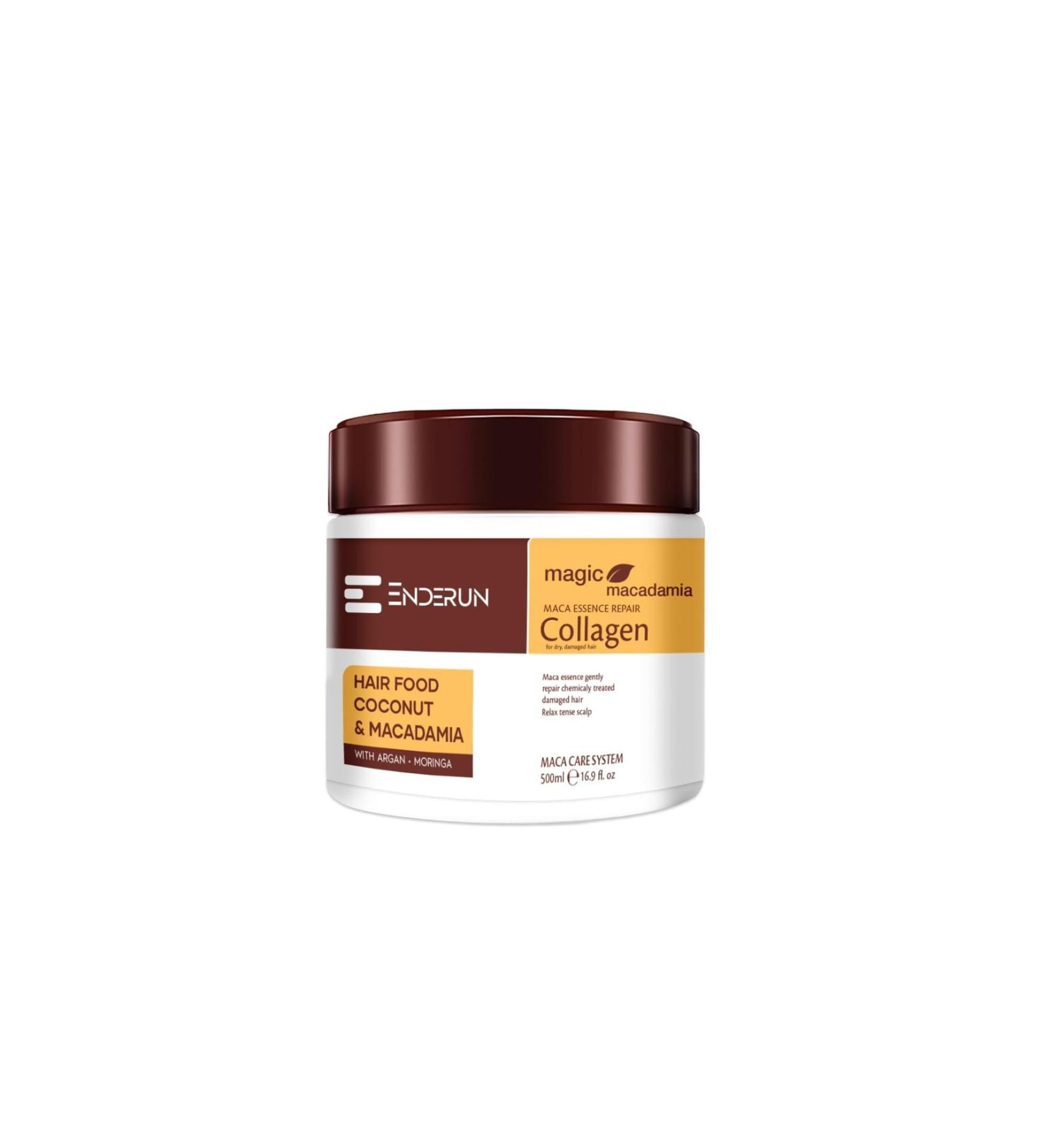 enderun Collagen Hair Mask Collagen Hair Mask Argan Oil Repair Mask500 - Buy Online on GoSupps.com
