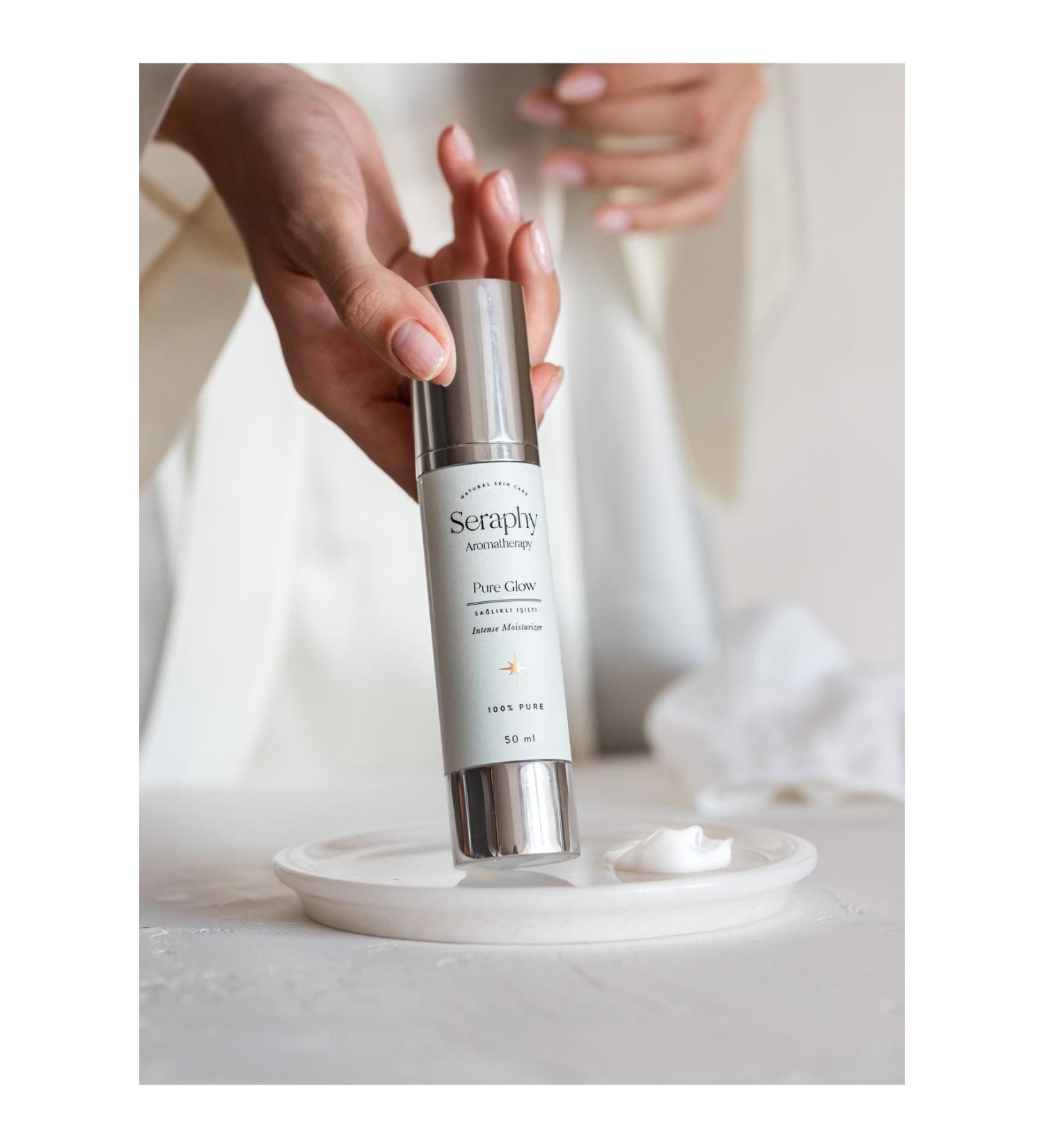 Seraphy Aromatherapy Skin Barrier Repair - Water Based Moisturizer - Pure Glow - 50ml - %100 Pure - Buy Online on GoSupps.com