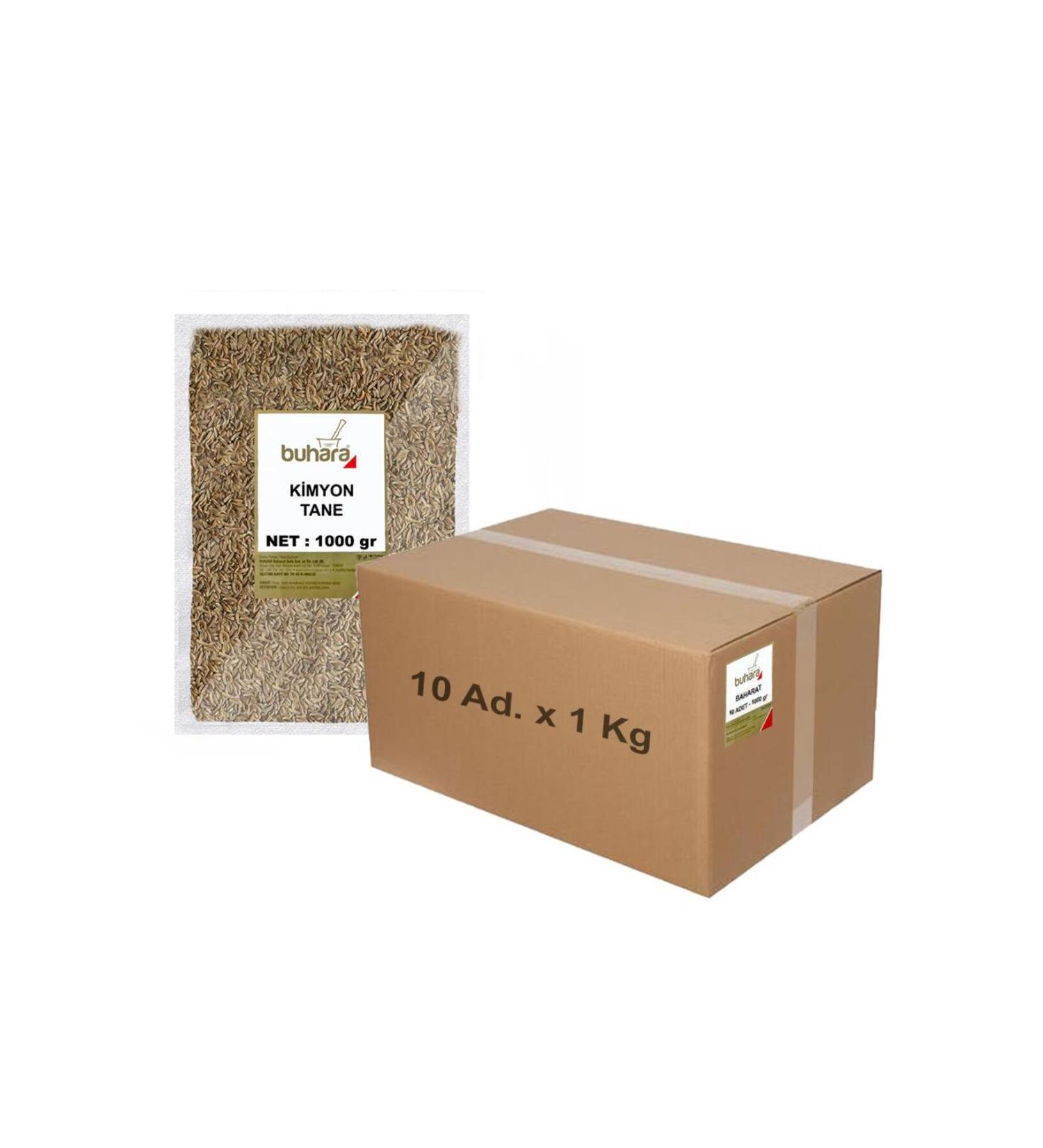 Buhara WHOLESALE CUMIN GRAIN 1 KG x 10 Pcs - 10 KG