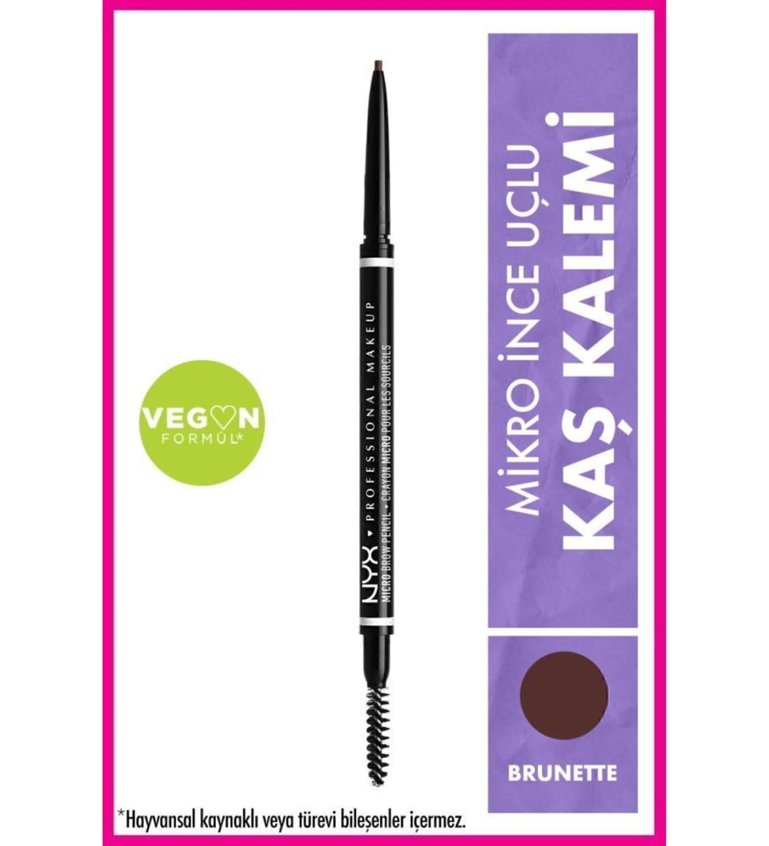 NYX Professional Makeup Ultra Thin Eyebrow Pencil - Micro Brow Pencil Brunette 5 g 800897836887 - Buy Online on GoSupps.com