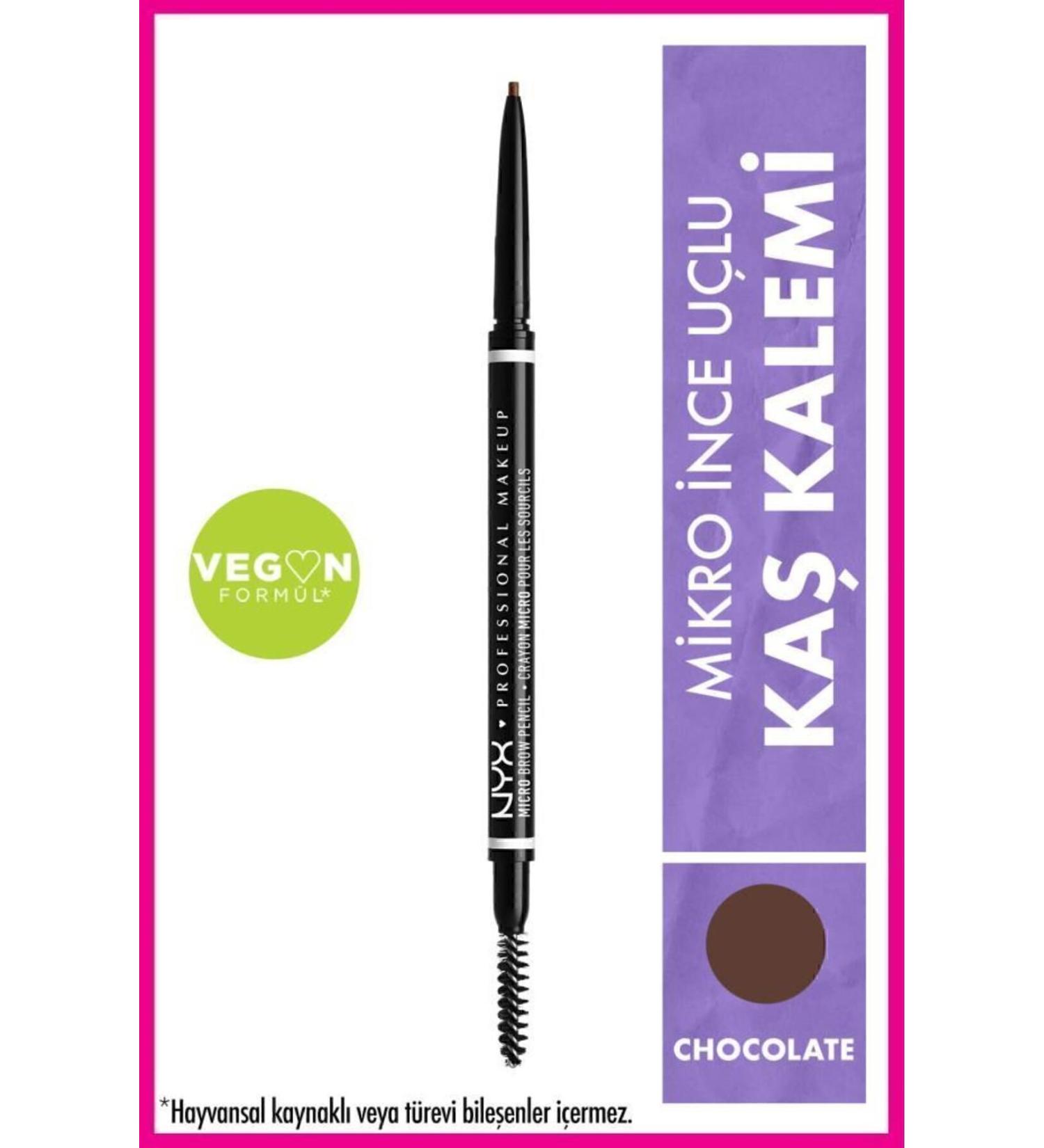 NYX Professional Makeup Ultra Thin Eyebrow Pencil - Micro Brow Pencil Chocolate 5 g 800897836863 - Buy Online on GoSupps.com