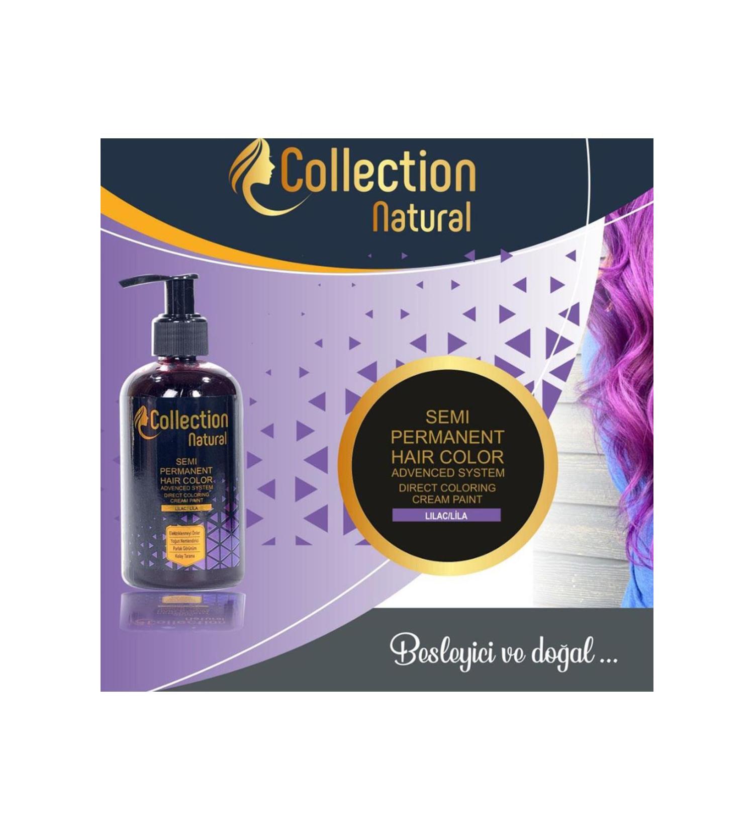 Collection Natural Hair Dye Lilac 250 ml