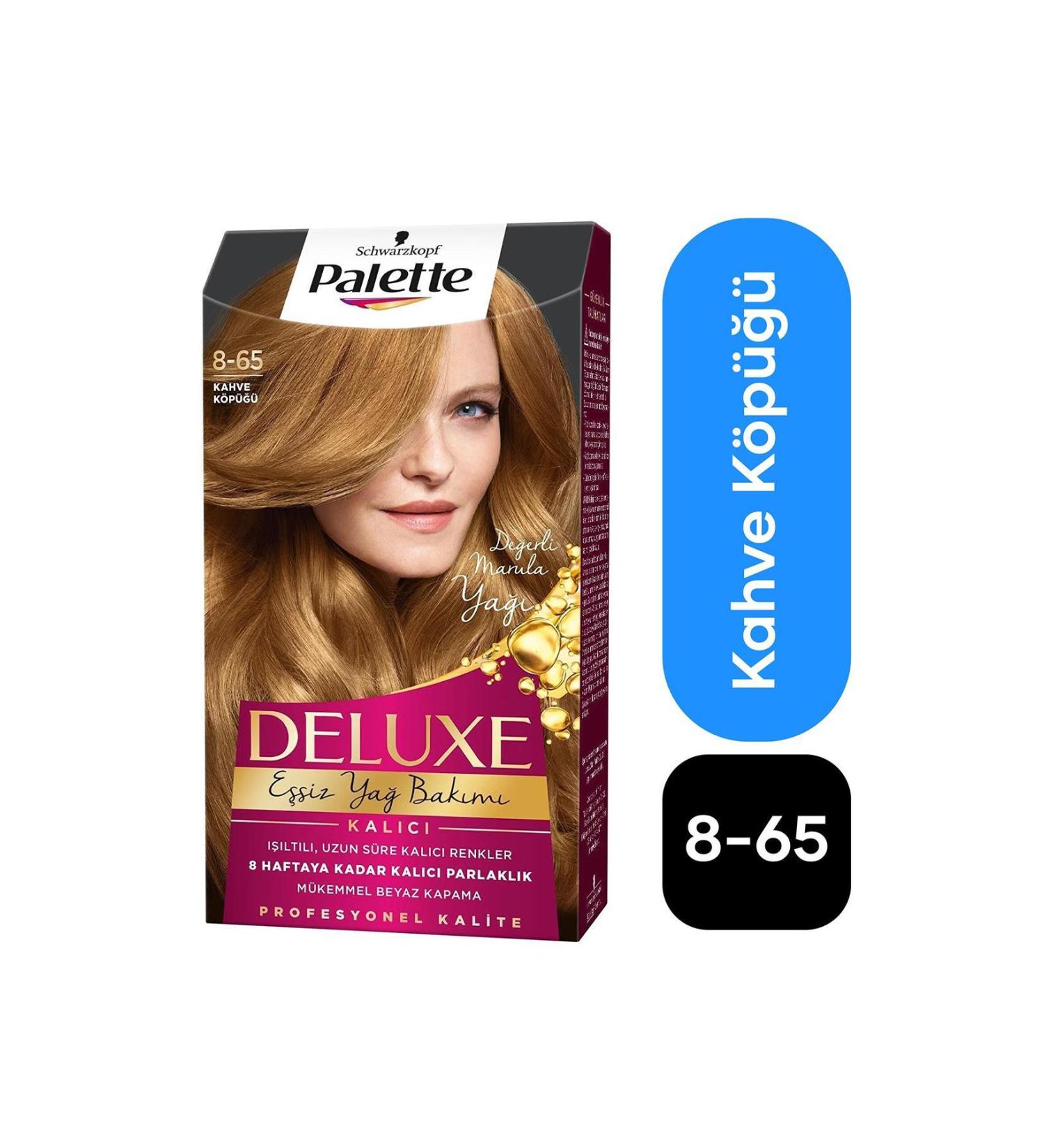 Palette Deluxe Hair Dye No: 8.65 Coffee Foam - Buy Online on GoSupps.com
