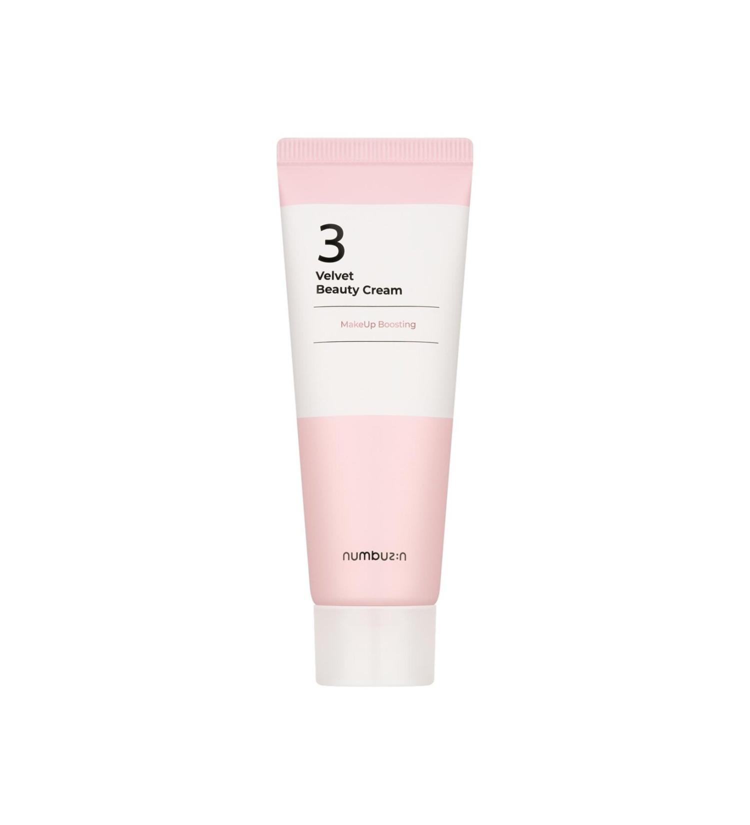 Numbuzin No.3 Velvet Beauty Cream - Skin Tone Equalizing Moisturizing Cream 60ml - Buy Online on GoSupps.com