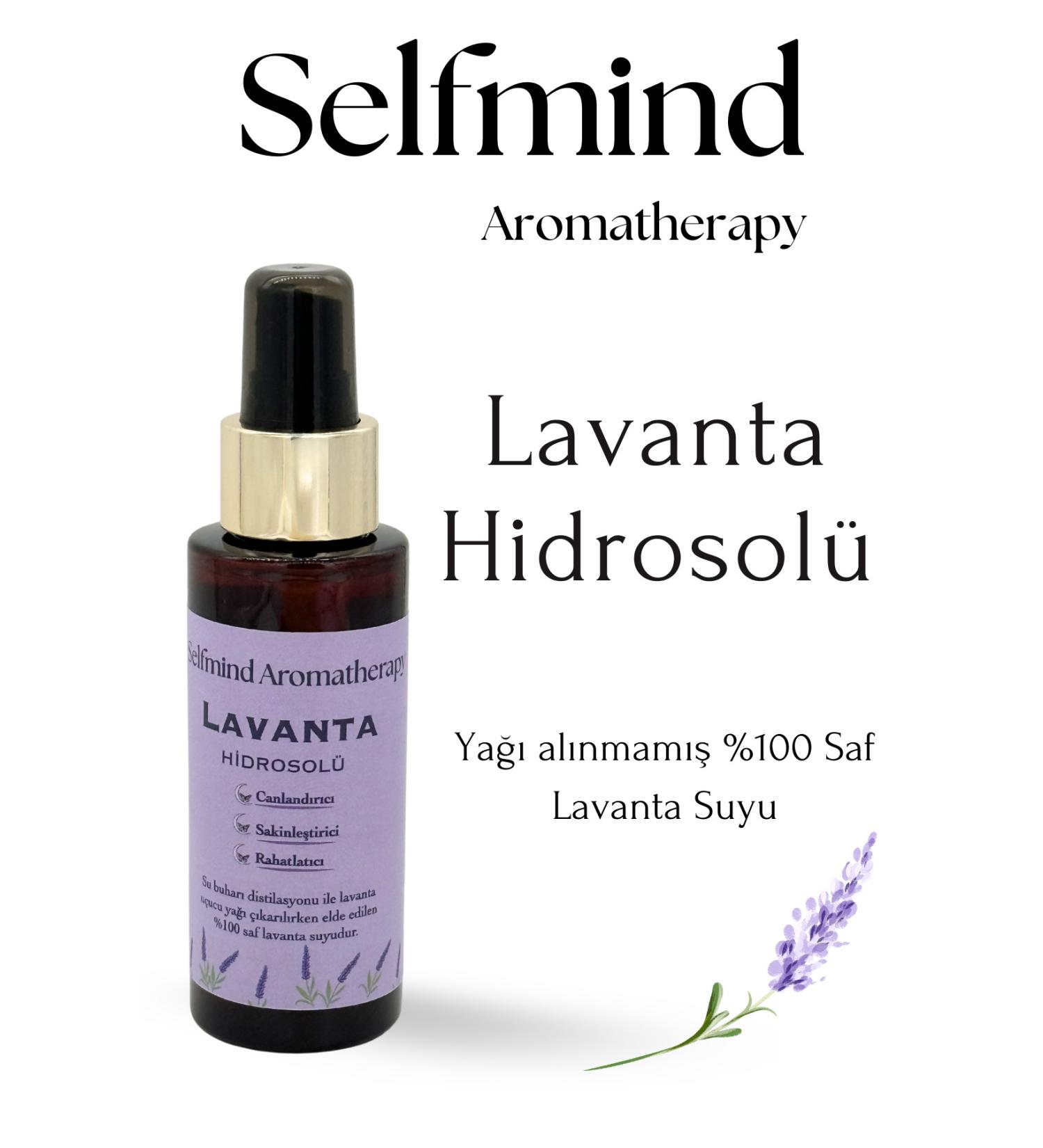 Selfmind Aromatherapy 0 Pure and Natural Lavender Water/Hydrosol 100 Ml
