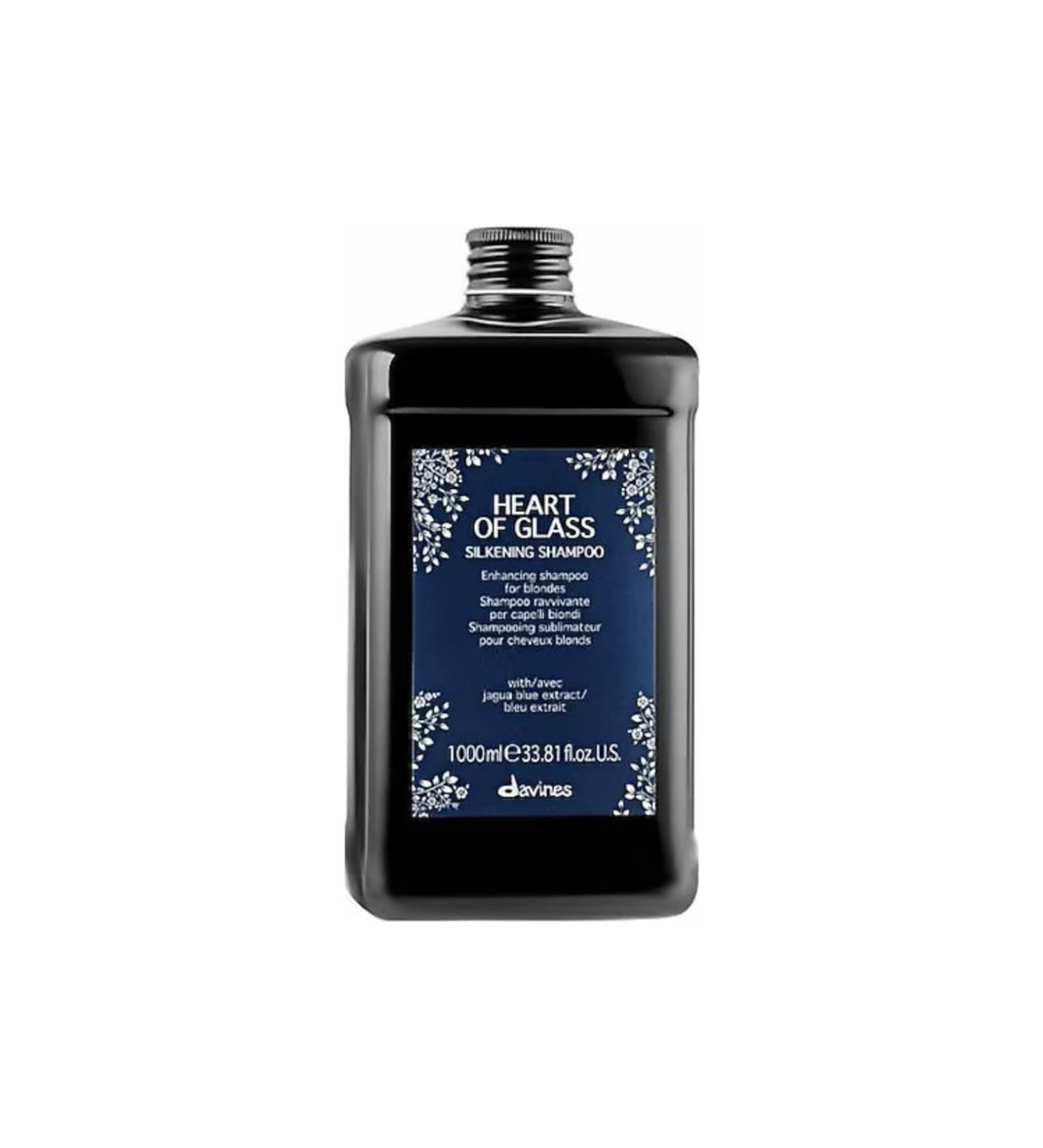 Davines Heart of Glass Silky Shampoo 1000ml - Pump Gift - 0 Original