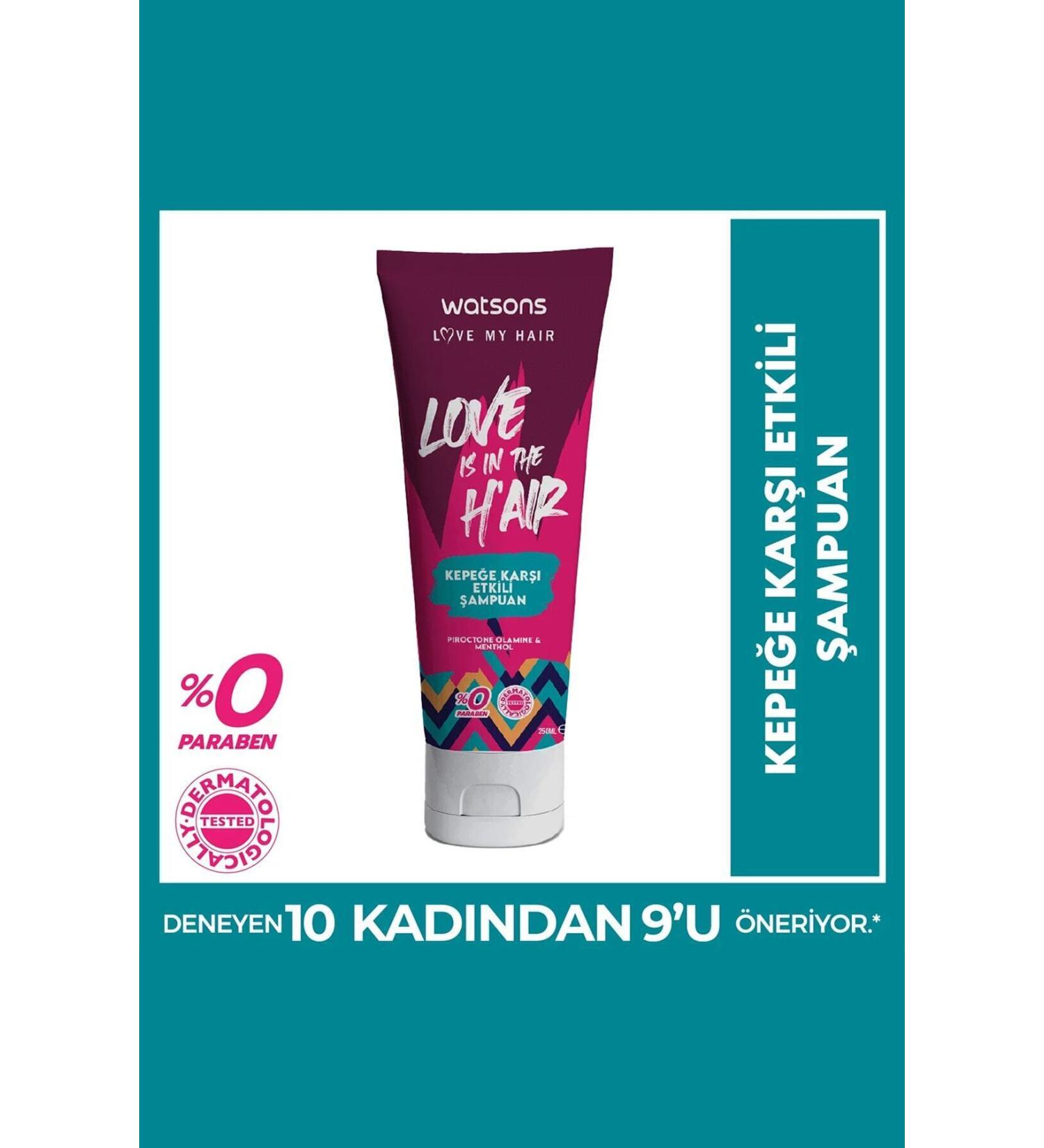 Watsons Anti-Dandruff Shampoo Helps Hair Grow Healthy by Nourishing - 250ml eleg.2123 - Buy Online on GoSupps.com