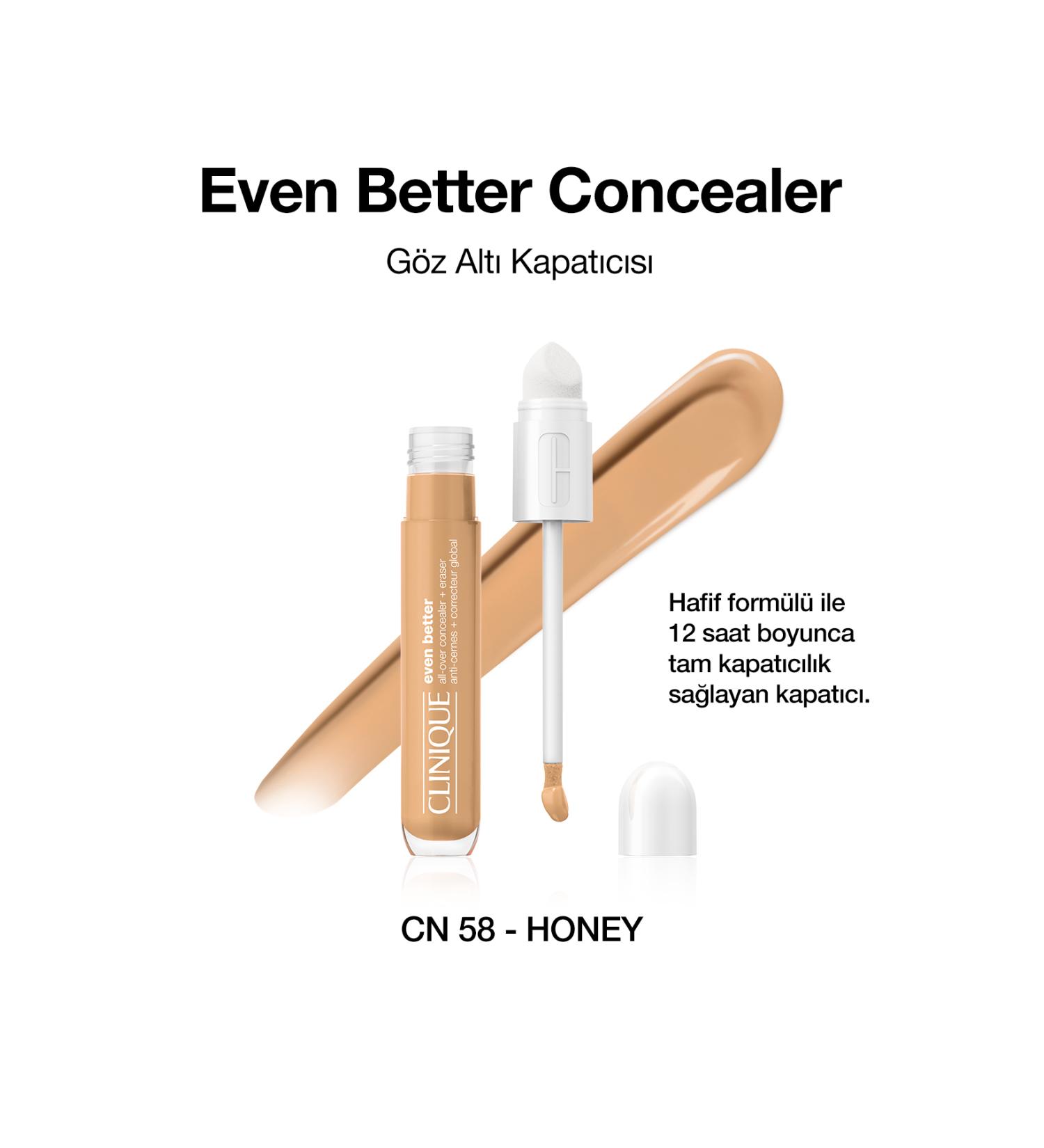 Clinique Even Better Concealer Under Eye Concealer - CN 58 Honey - Buy Online on GoSupps.com