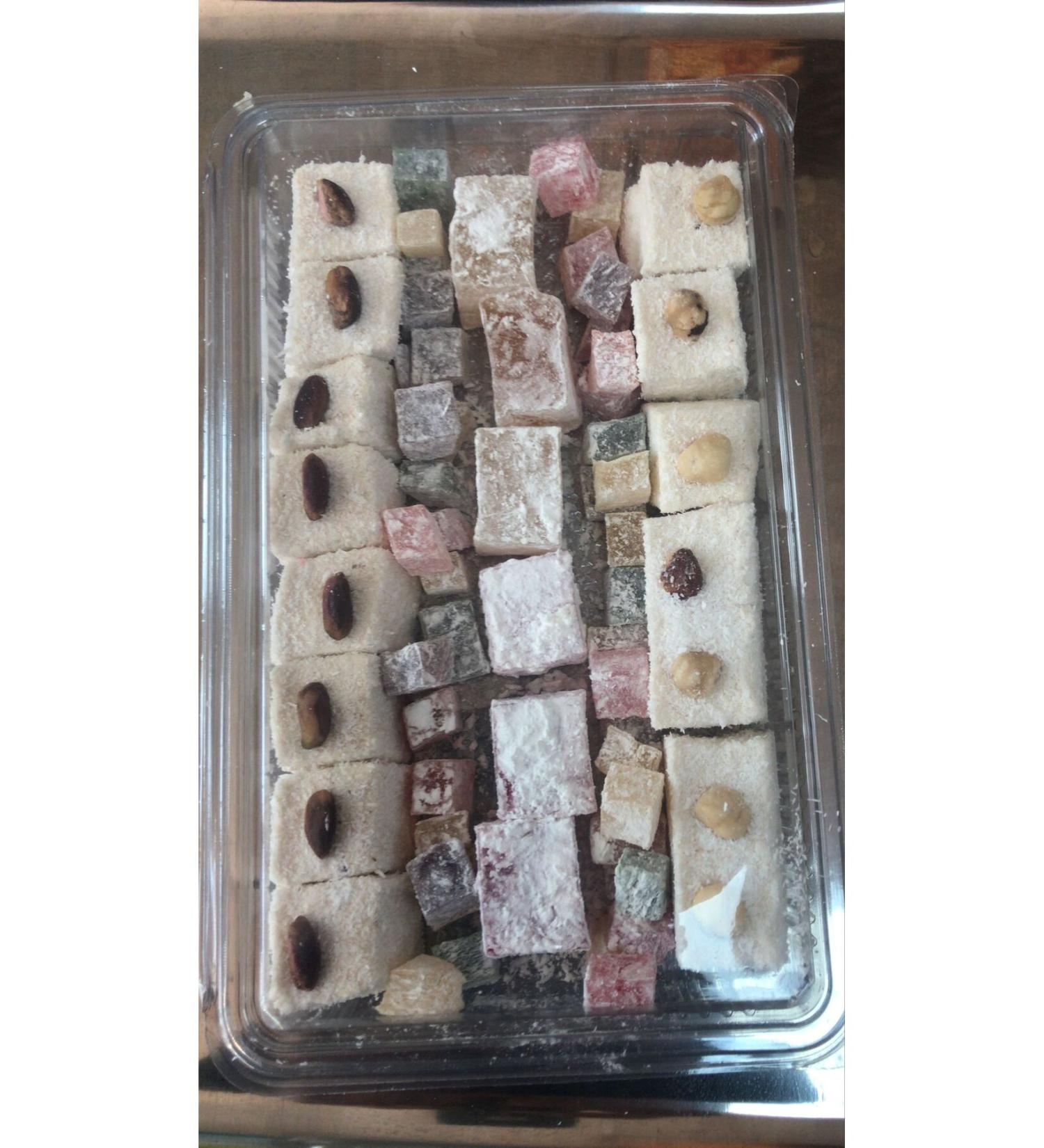 Mixed nuts Turkish delight