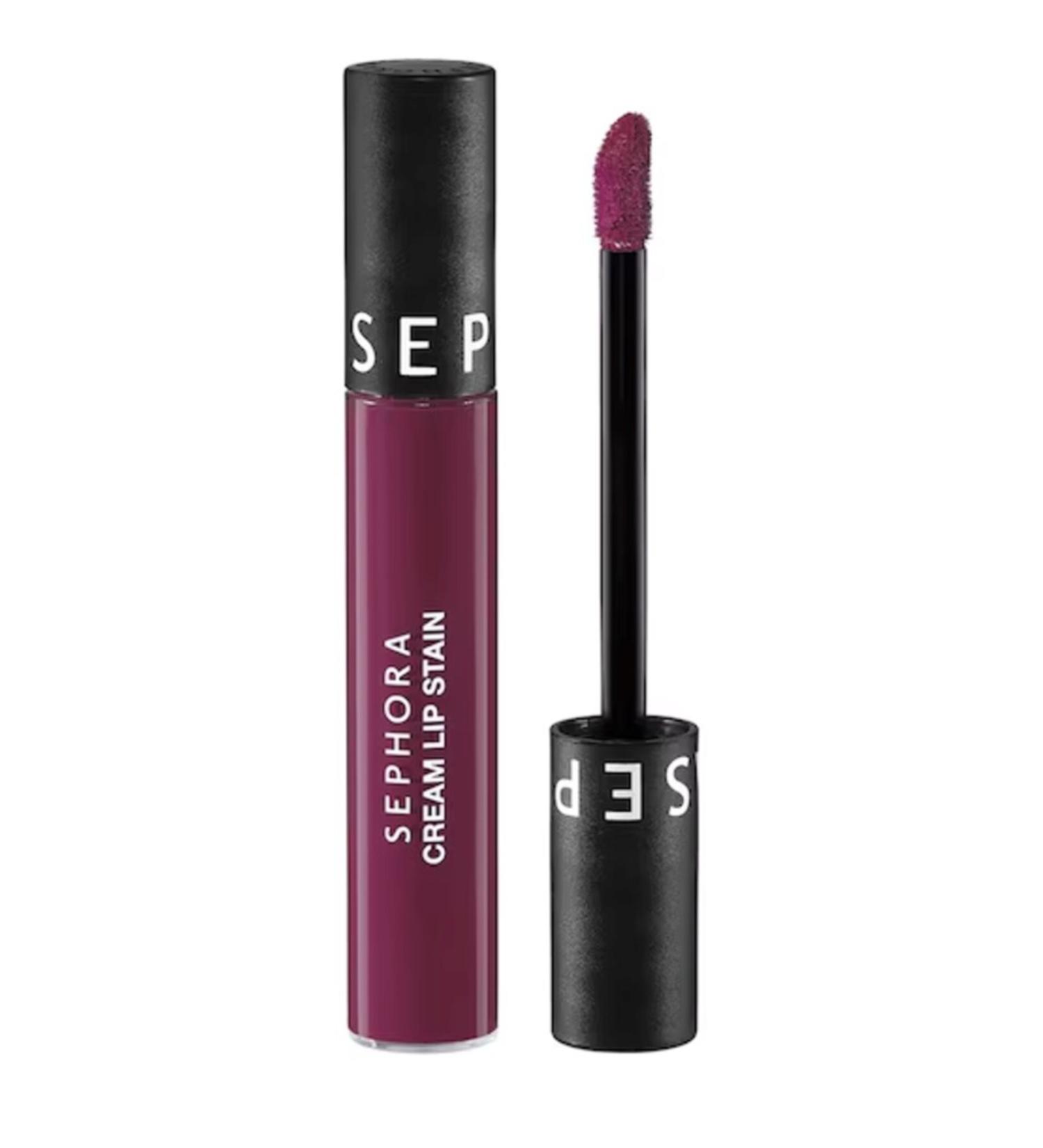 SEPHORA COLLECTION Cream Lip Stain Non-Smudge Velvet Finish Lipstick Matte Liquid Lipstick 16