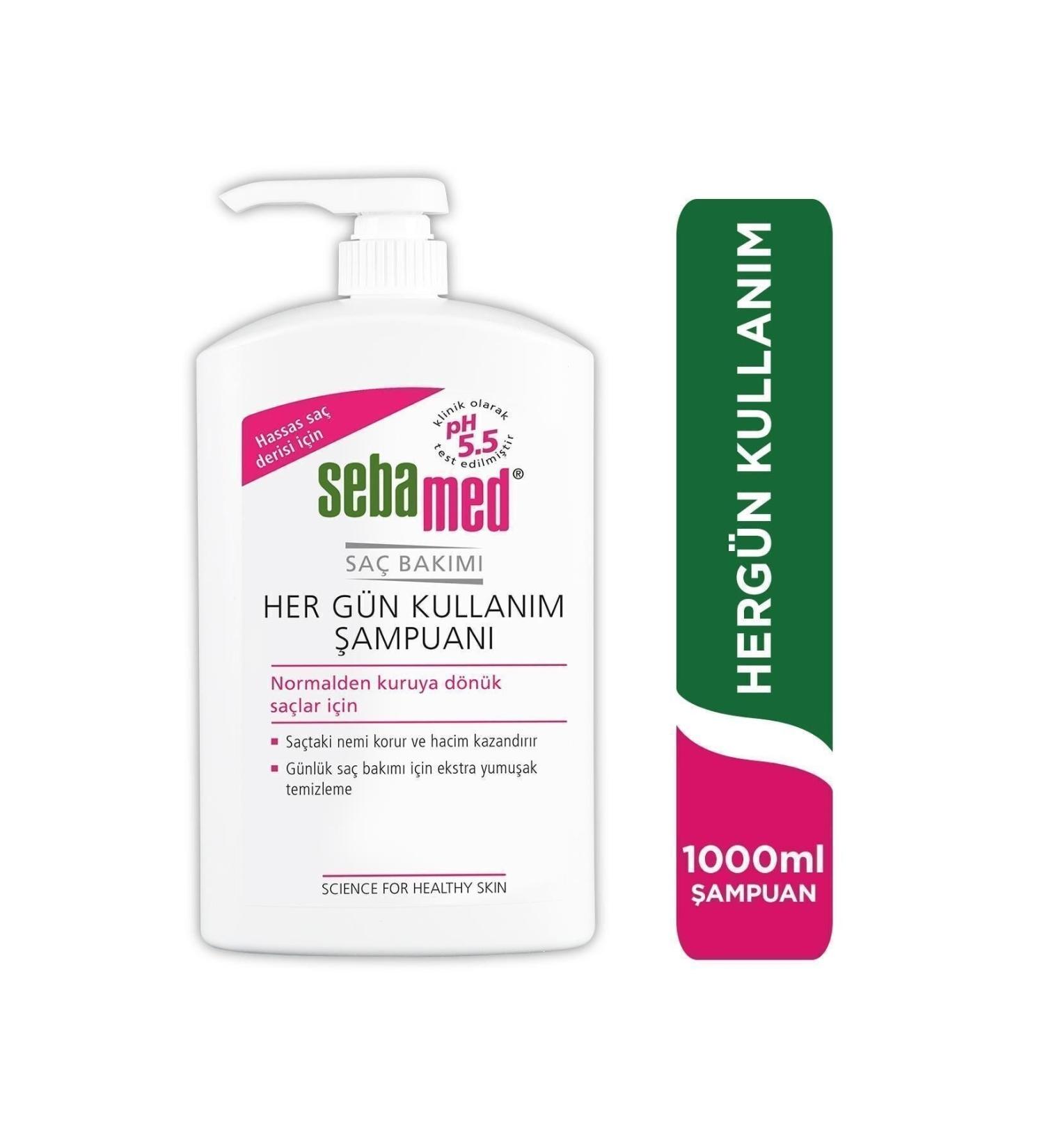 Sebamed Daily Use Shampoo 1000 ml Sm7190 Std - Buy Online on GoSupps.com