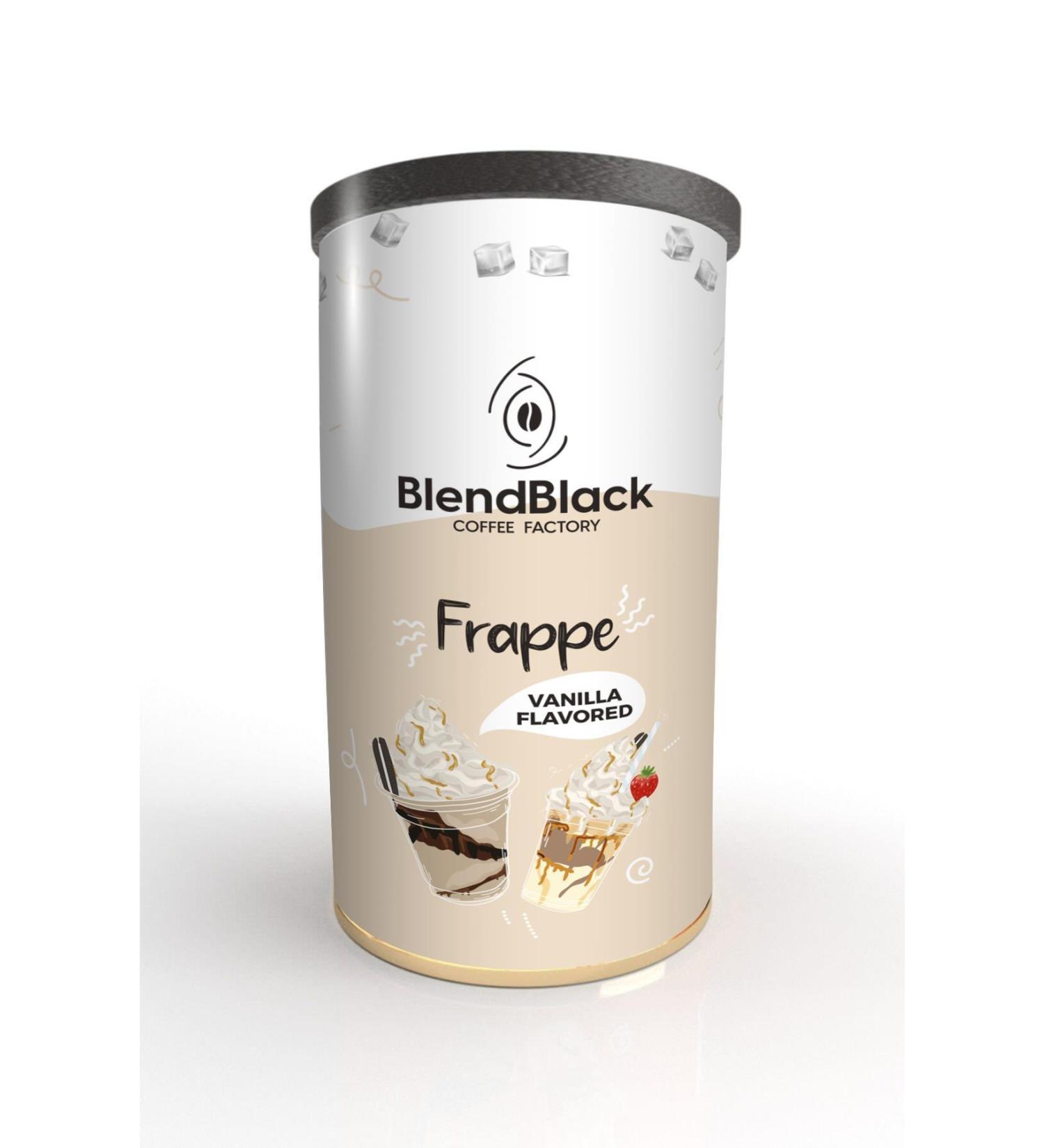 Blendblack Frappe Vanilla Flavored Flavored 500gr Tin Can