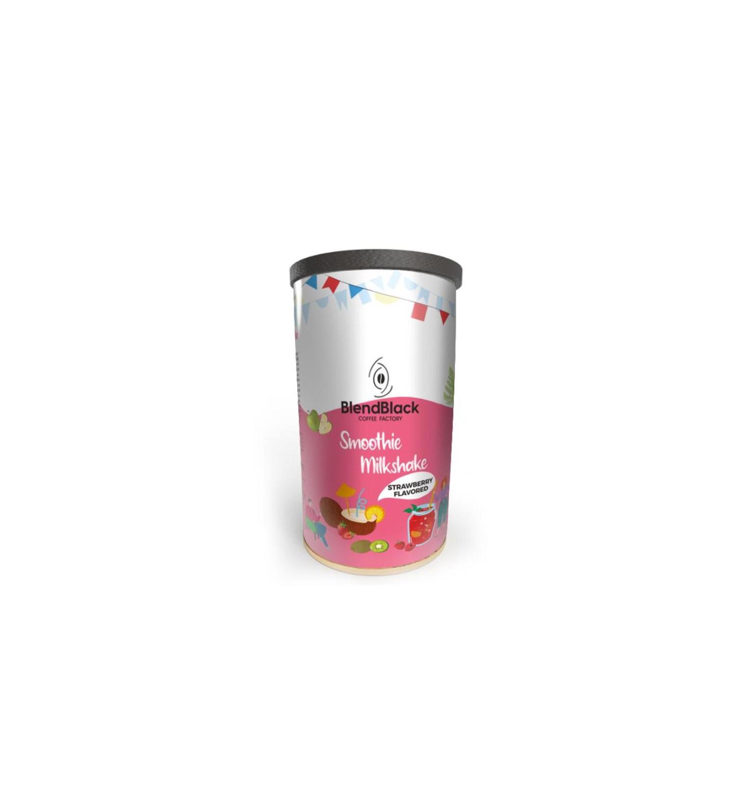Blendblack Smoothie/milkshake Strawberry Flavored 500gr Tin Box