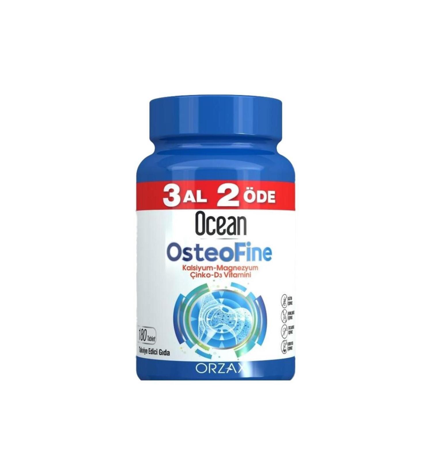 Orzax Ocean Osteofine 180 Tablet Buy 3 Pay 2