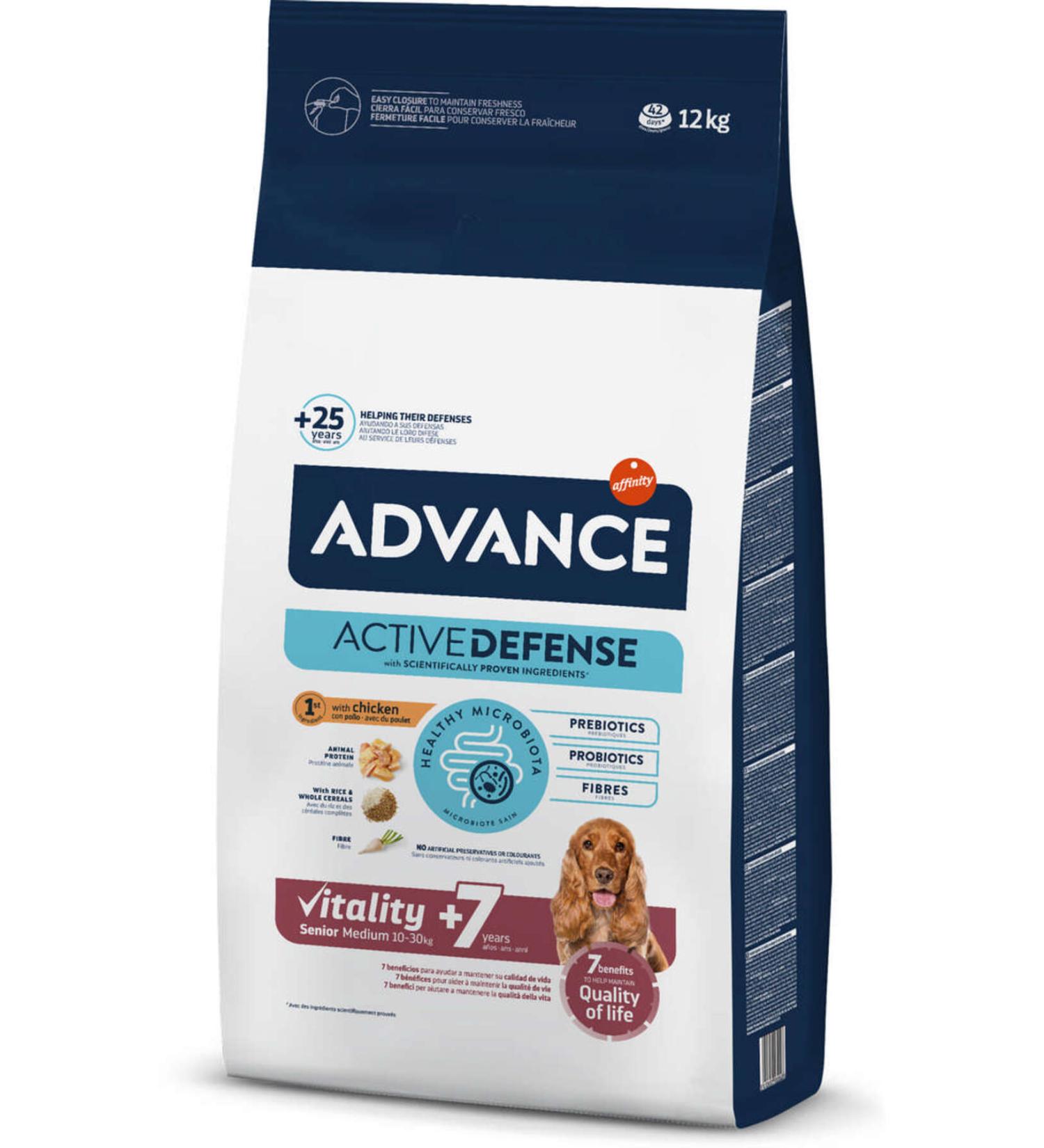 Advance Dog Medium Senior 12 Kg 394117