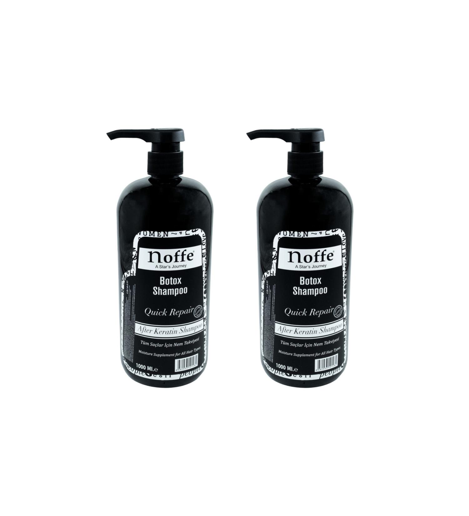 noffe BOTOX SHAMPOO 1000ML X2 PIECES