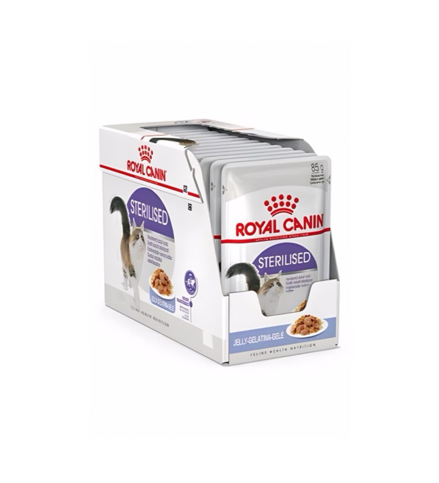 Royal Canin Fhn Sterilised37 Jelly 1-7 Years Old Neutered Cat Pouch Wet Food 85 gr X 12 Pieces
