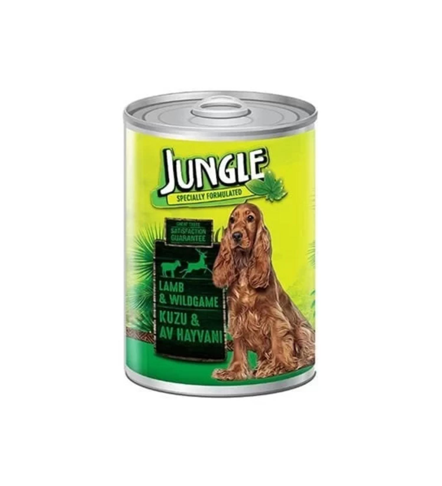 Jungle Lamb and Game Adult Dog Canned Food 415 gr