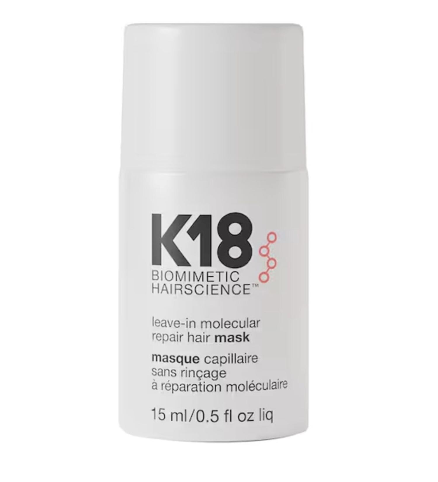 K18 Leave-in Molecular Repair Hair Mask - Hair Care Mask 15 ml - Buy Online on GoSupps.com