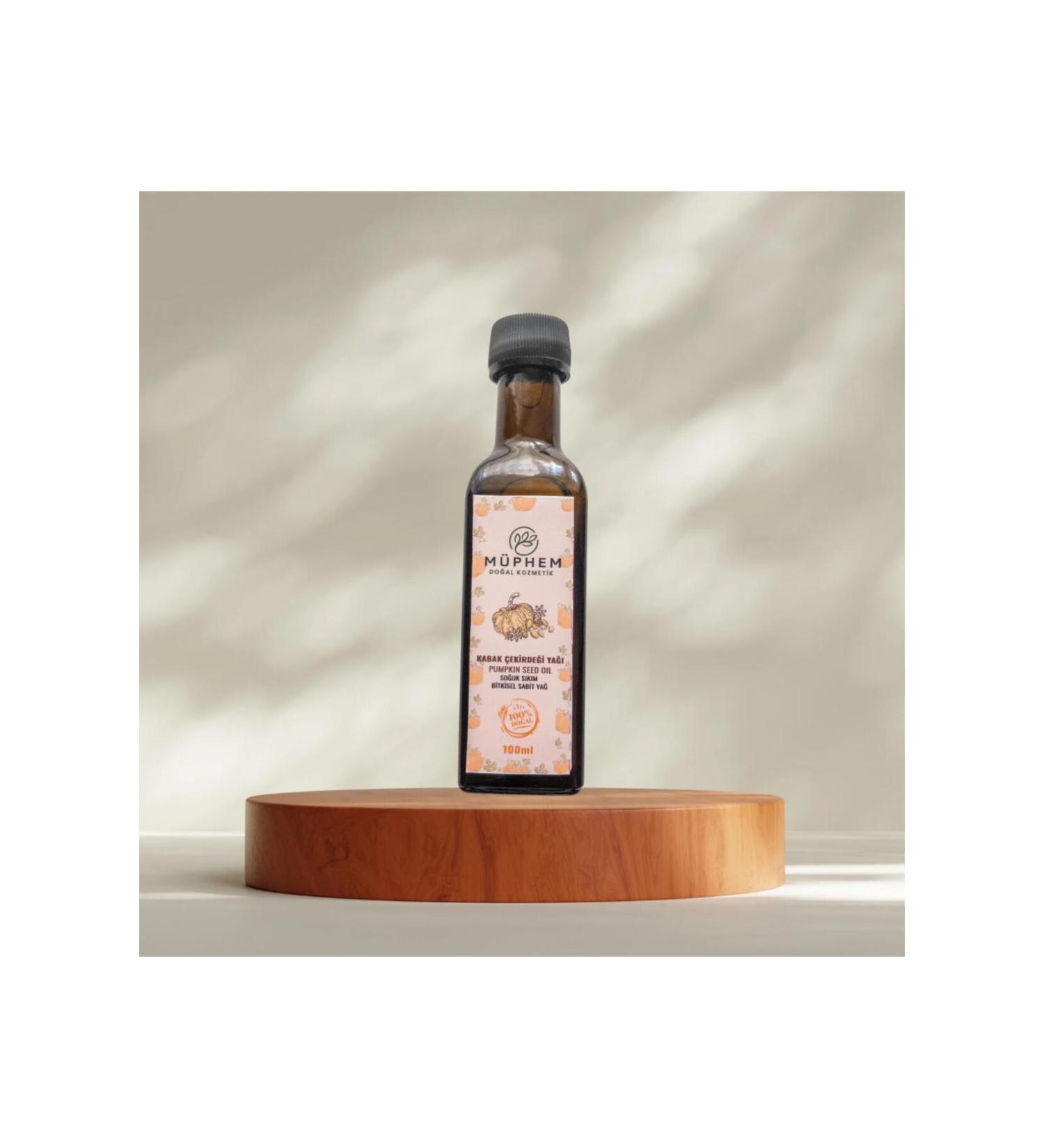 Ambiguous Cold Pressed Pumpkin Seed Oil - 0 Pure Natural Pumpkin Seed Oil 100ML