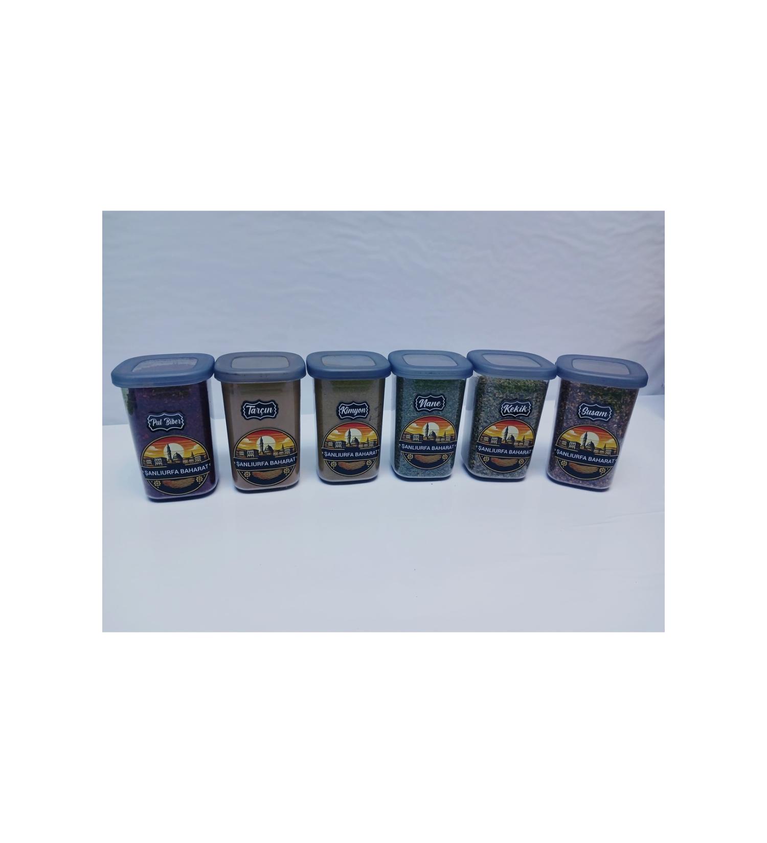 Sanliurfa spices MUST-HAVE 6-PIECE (CUMIN-CINNAMON-CHIP-FLAKES-MINT-THYME-SESAME) 150 GR - Buy Online on GoSupps.com