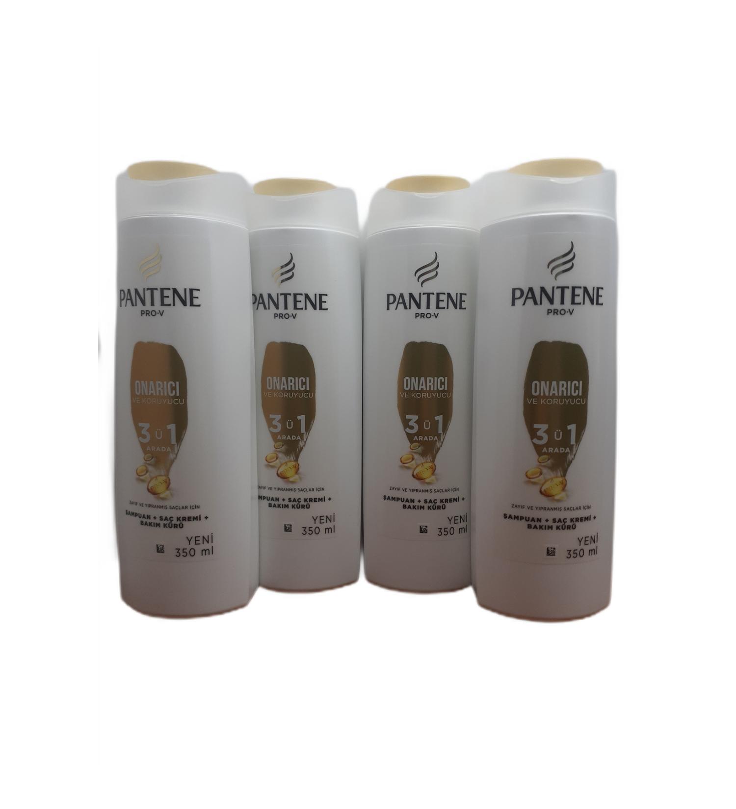 Pantene REPAIR AND PROTECTIVE SHAMPOO 3 IN 1 350 ML X 4 PIECES