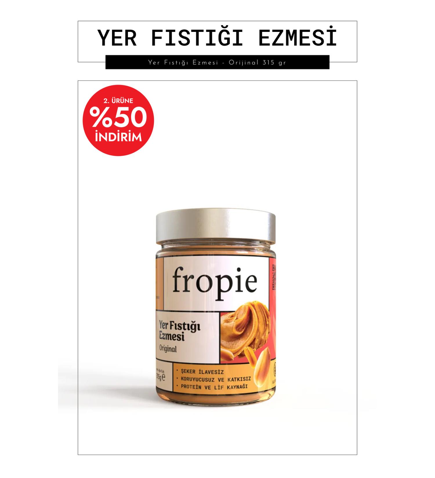 FROPIE Peanut Butter - Original 315 gr - Buy Online on GoSupps.com