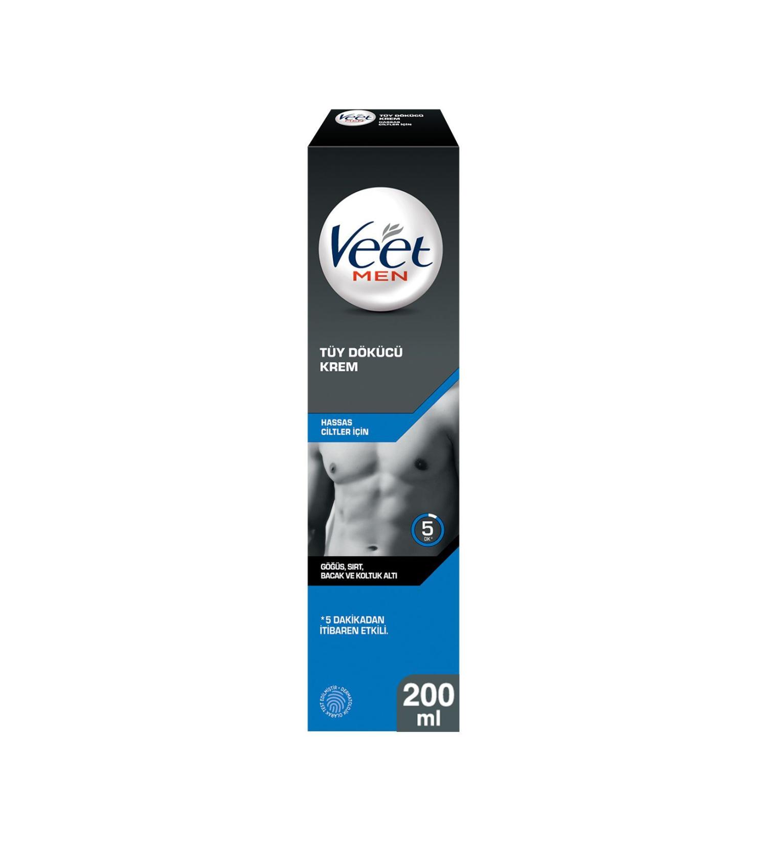 Veet Sensitive Skin Hair Removal Cream 200 ml - Buy Online on GoSupps.com