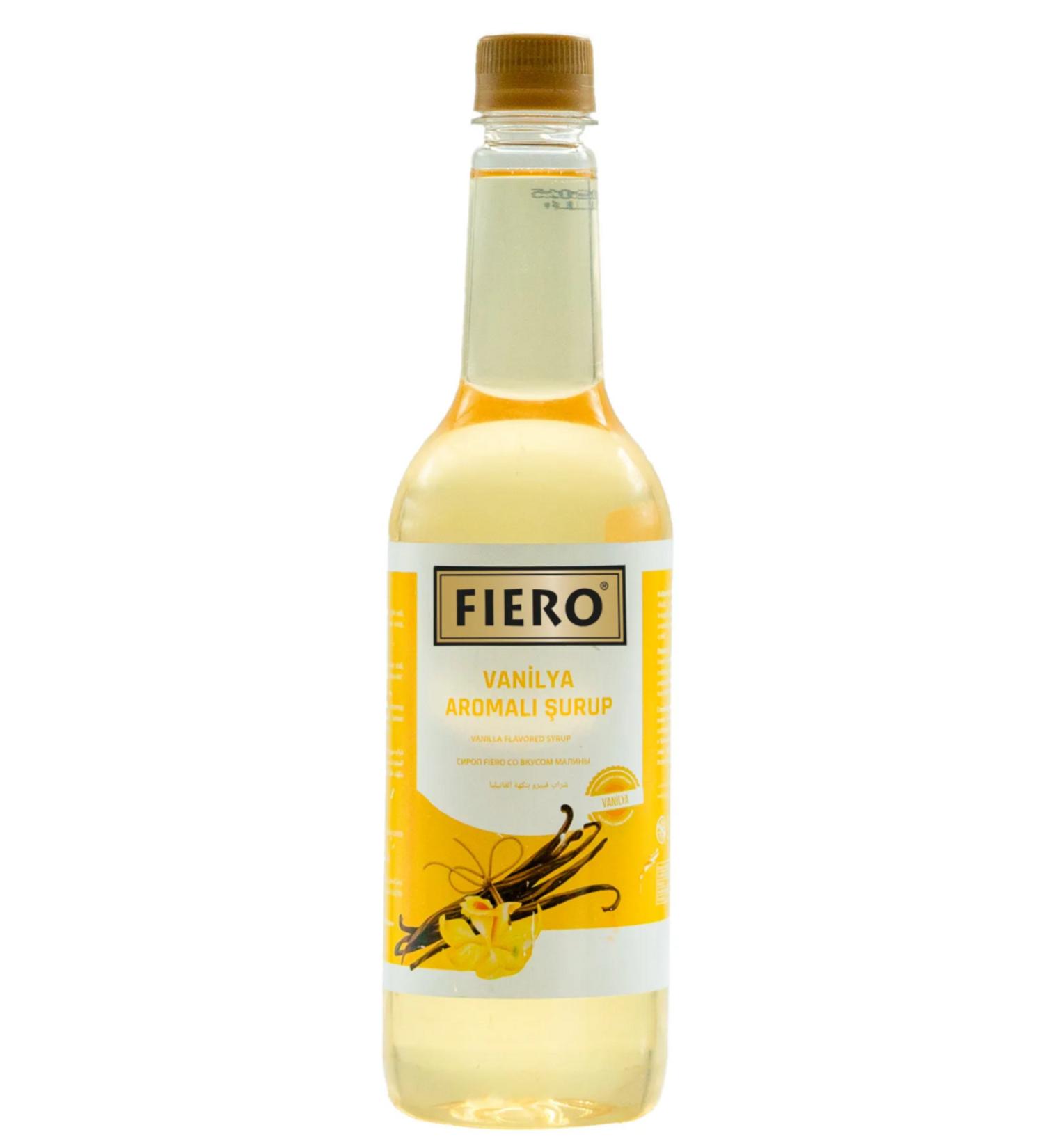 Fiero Vanilla Flavored Cocktail Syrup 700 ml
