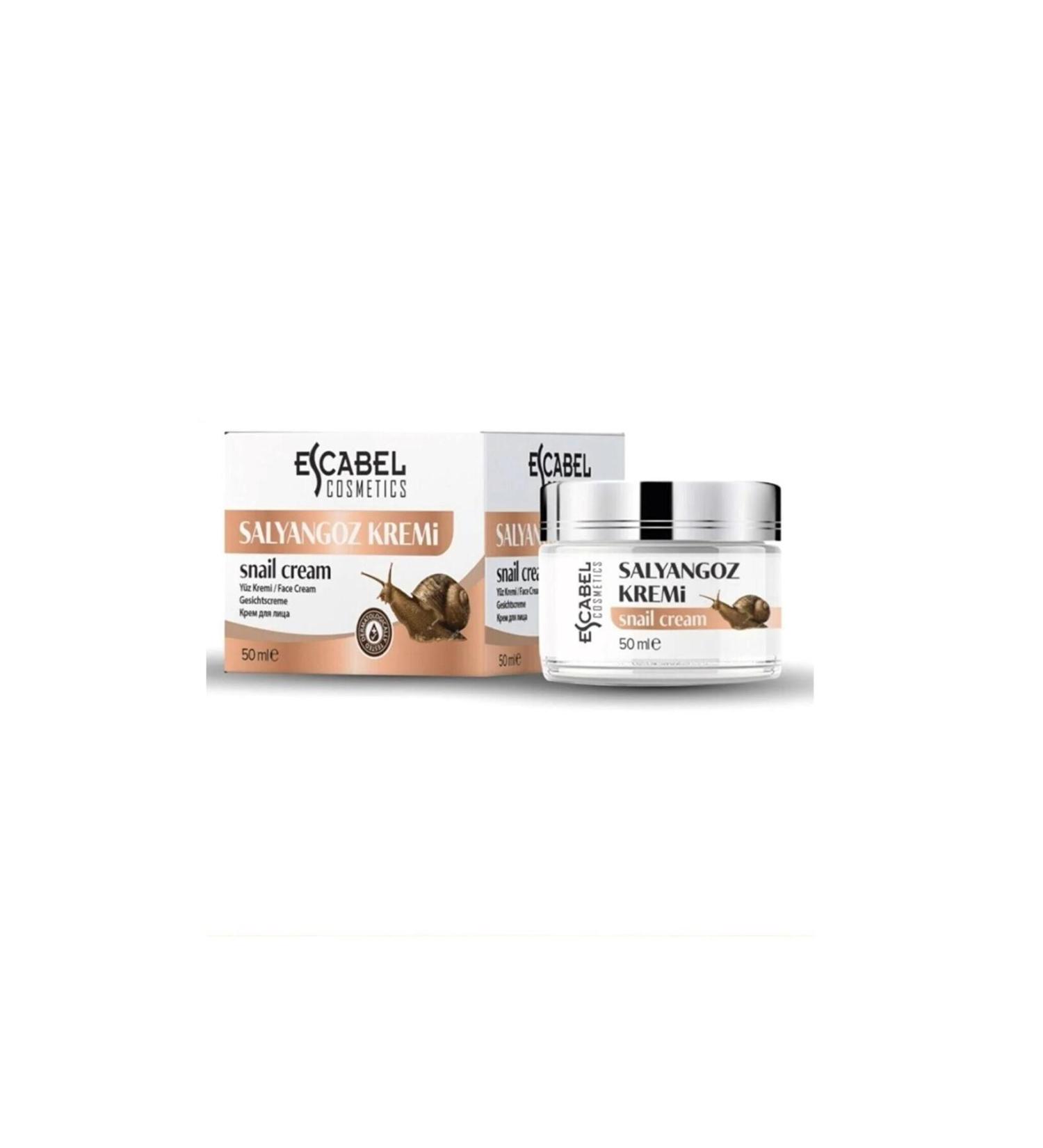 Escabel Snail Extract Hyaluronic Acid Repair Nourishing Cream 50ML