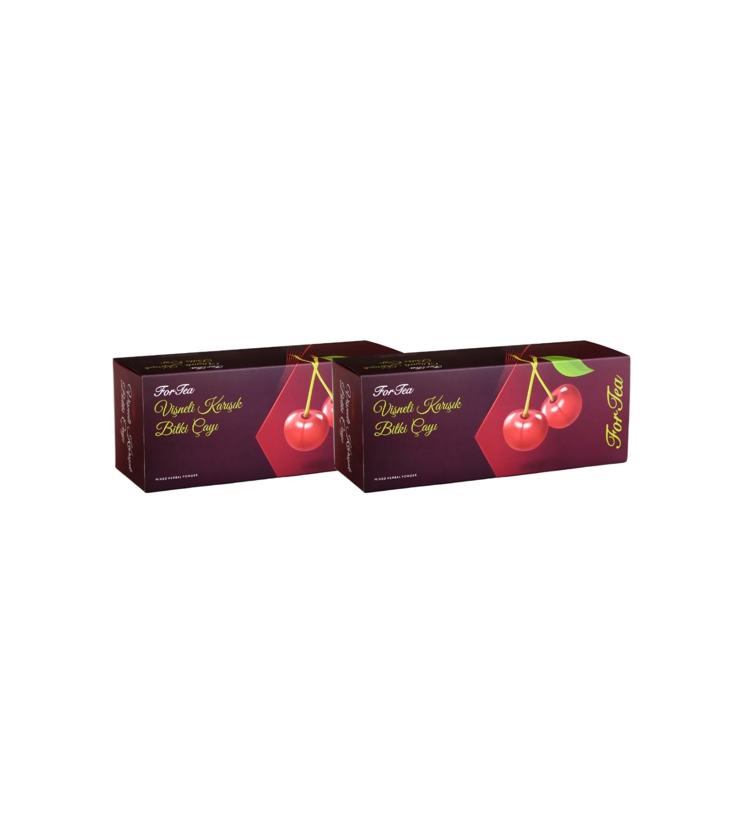 FORTEA Cherry Mixed Herbal Tea 2-Pack
