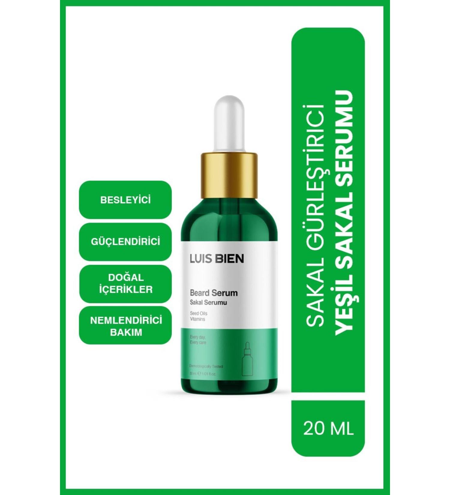 Luis Bien Hair Beard Care Serum That Provides Intensive Repair For Men 20 ml Passi-356