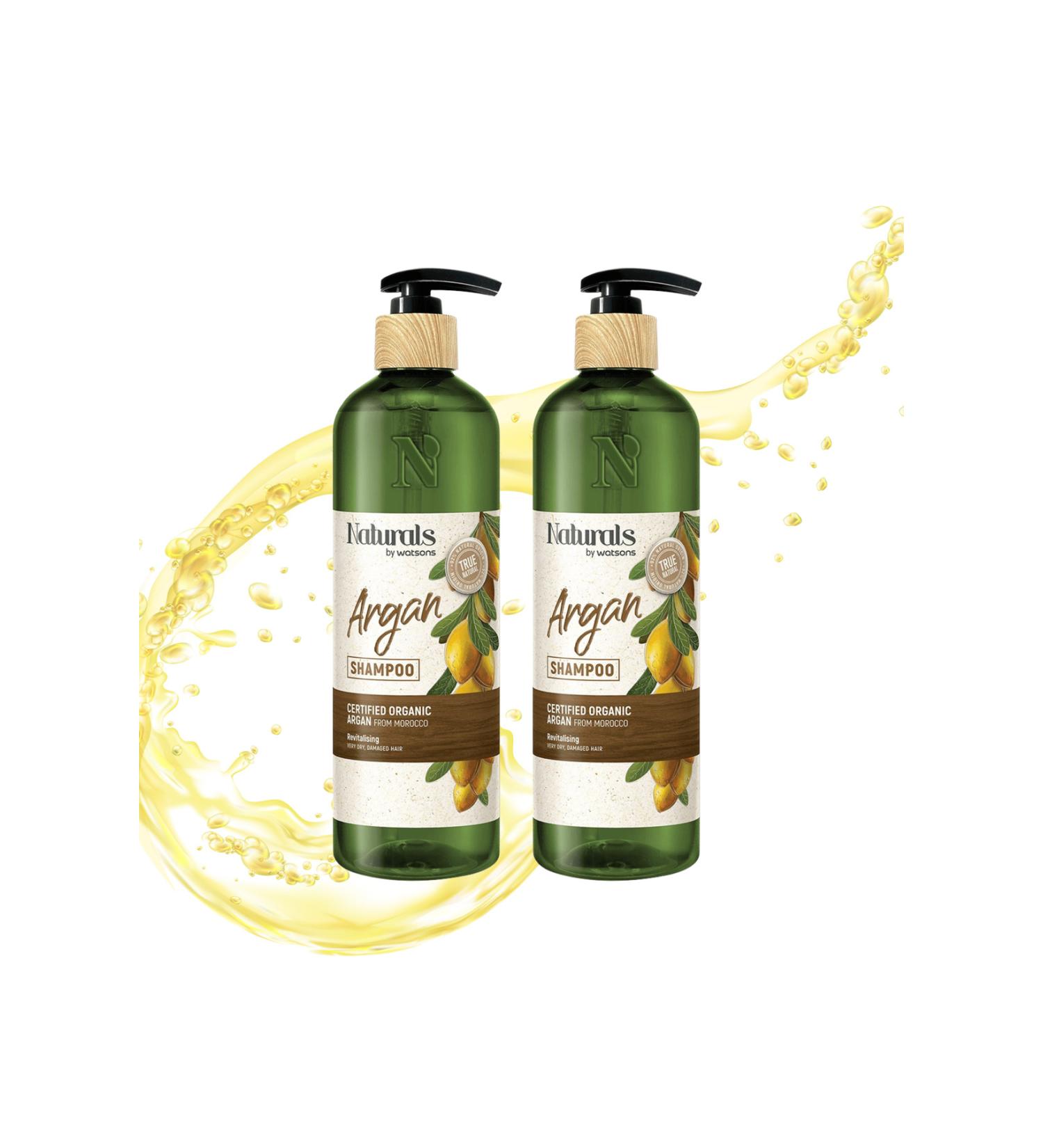 Naturals By Watsons Shampoo Argan 490 ml x 2 pcs